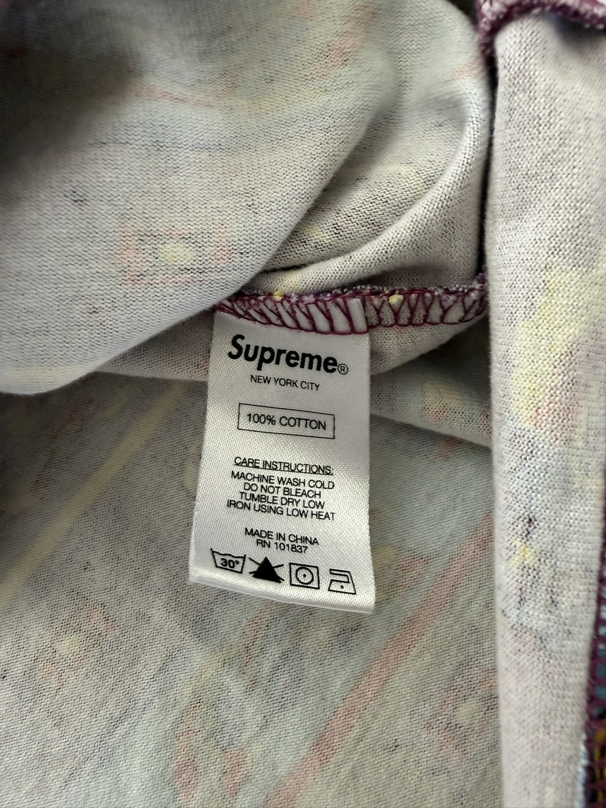 Supreme Paisley Stripe Long Sleeve Size US XL / EU 56 / 4 - 4 Thumbnail