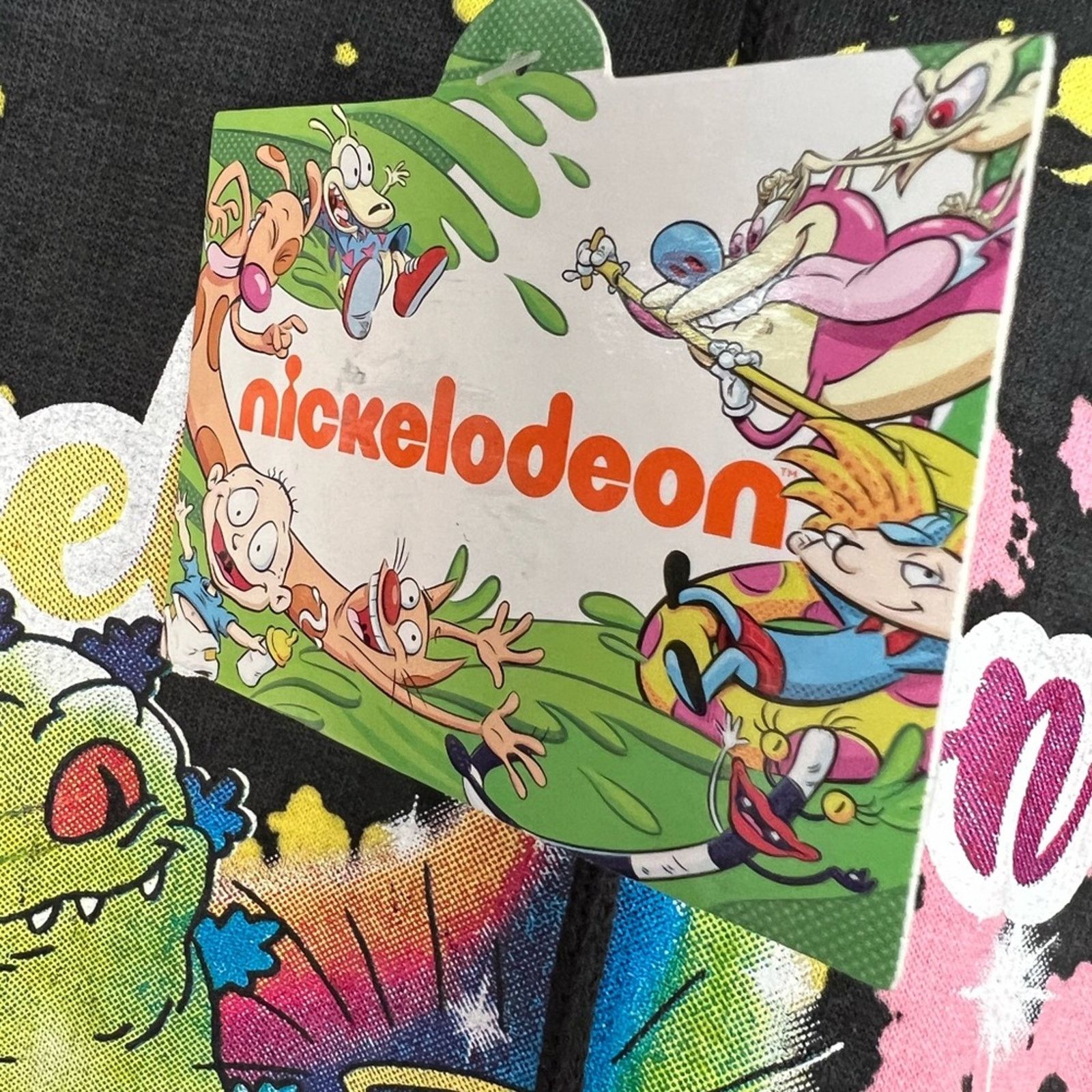 Nickelodeon Nickelodeon Unisex Graphic Hoodie Pullover Tie Dye SZ S NEW Size US S / EU 44-46 / 1 - 5 Thumbnail