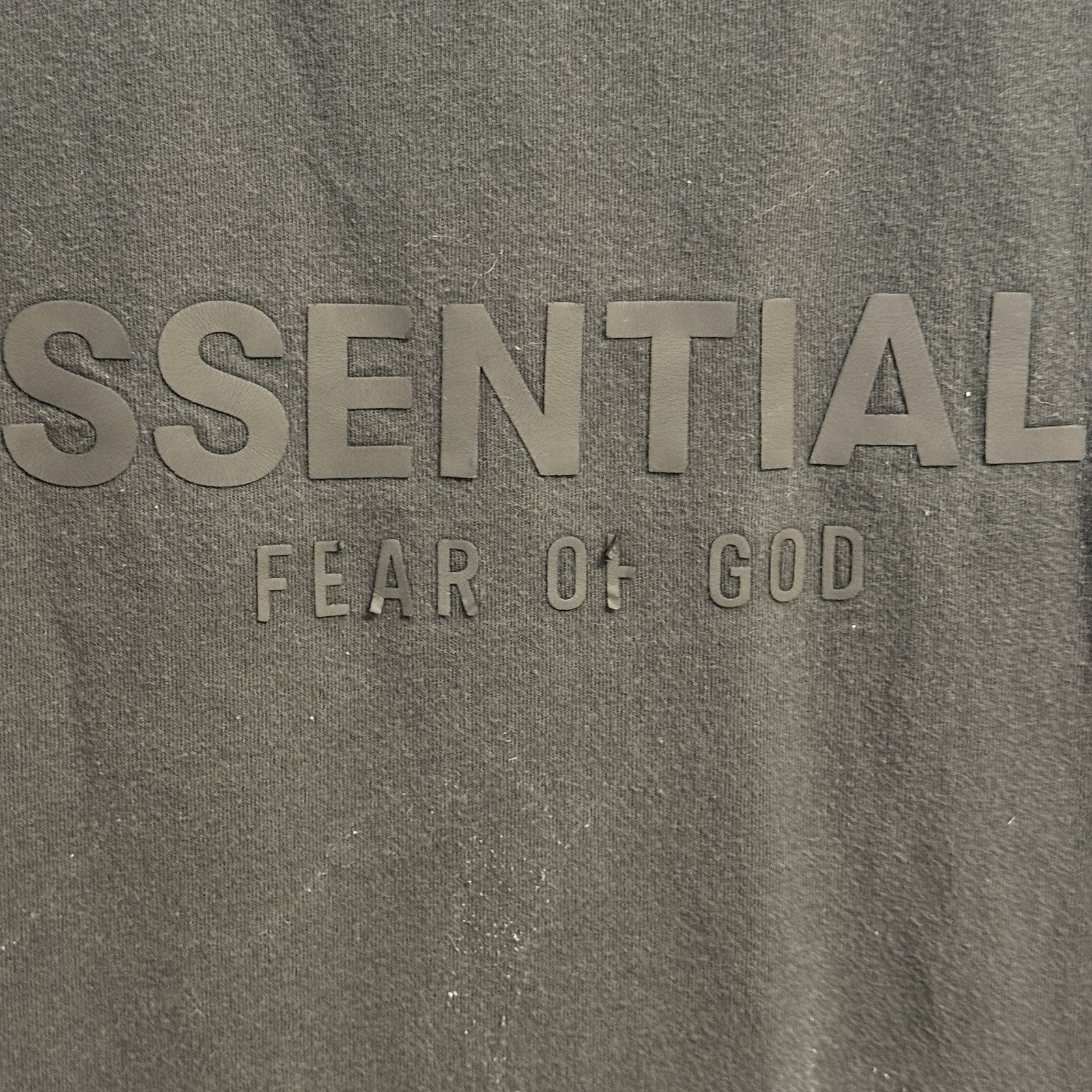 Essentiel Antwerp Essentials Fear of God T Shirt Mens Small Black Short Sleeve Size US S / EU 44-46 / 1 - 8 Thumbnail