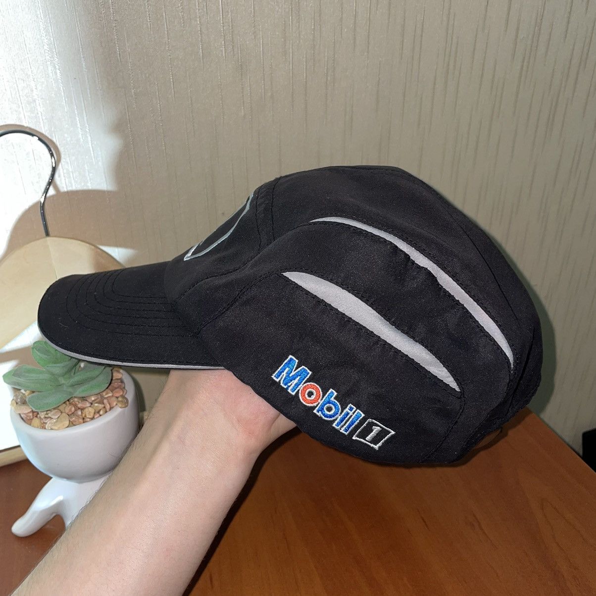 Vintage Racing Mobil 1 vintage 5 panel cap Size ONE SIZE - 3 Thumbnail