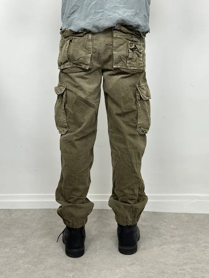Dolce & Gabbana AW2004 Dolce & Gabbana Olive Green Multi Pockets Cargo Pants Size US 32 / EU 48 - 4 Thumbnail