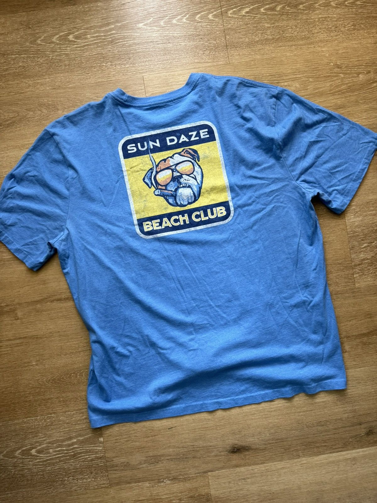 Vintage Cigar Smoking Bulldog Sun Daze Beach Club Y2K Americana XXL Size US XXL / EU 58 / 5 - 1 Thumbnail
