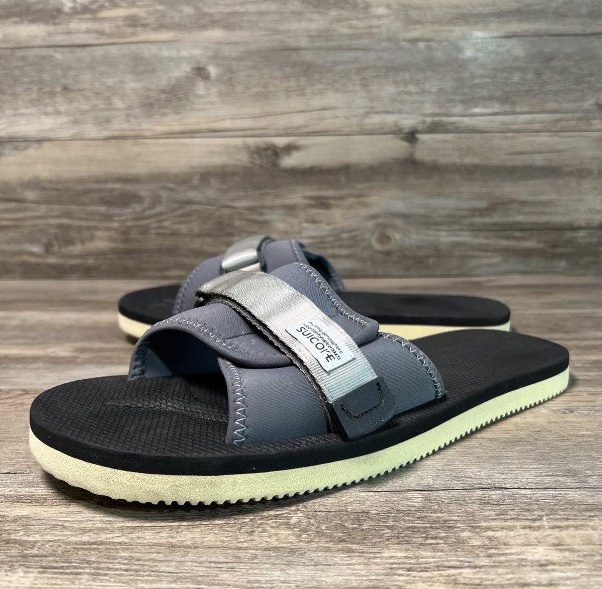 Suicoke Suicoke PADRI Fashion Sandals for Men in Gray Size US 9.5 / EU 42-43 - 1 Thumbnail