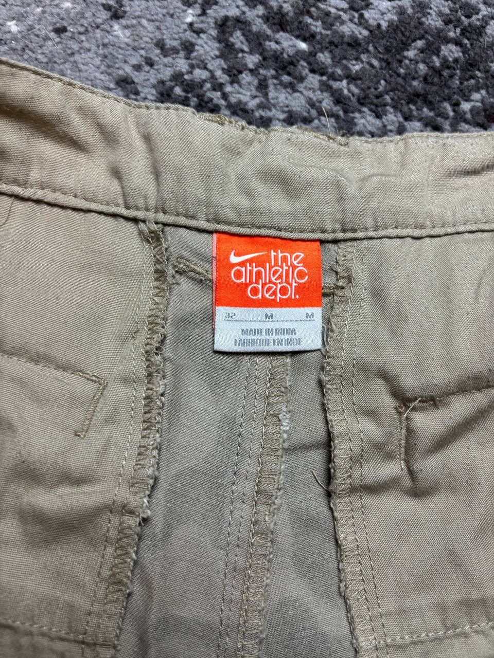 Nike × Vintage Vintage Y2K Nike Adept Military Camo Cargo Swoosh Shorts Size US 32 / EU 48 - 5 Thumbnail