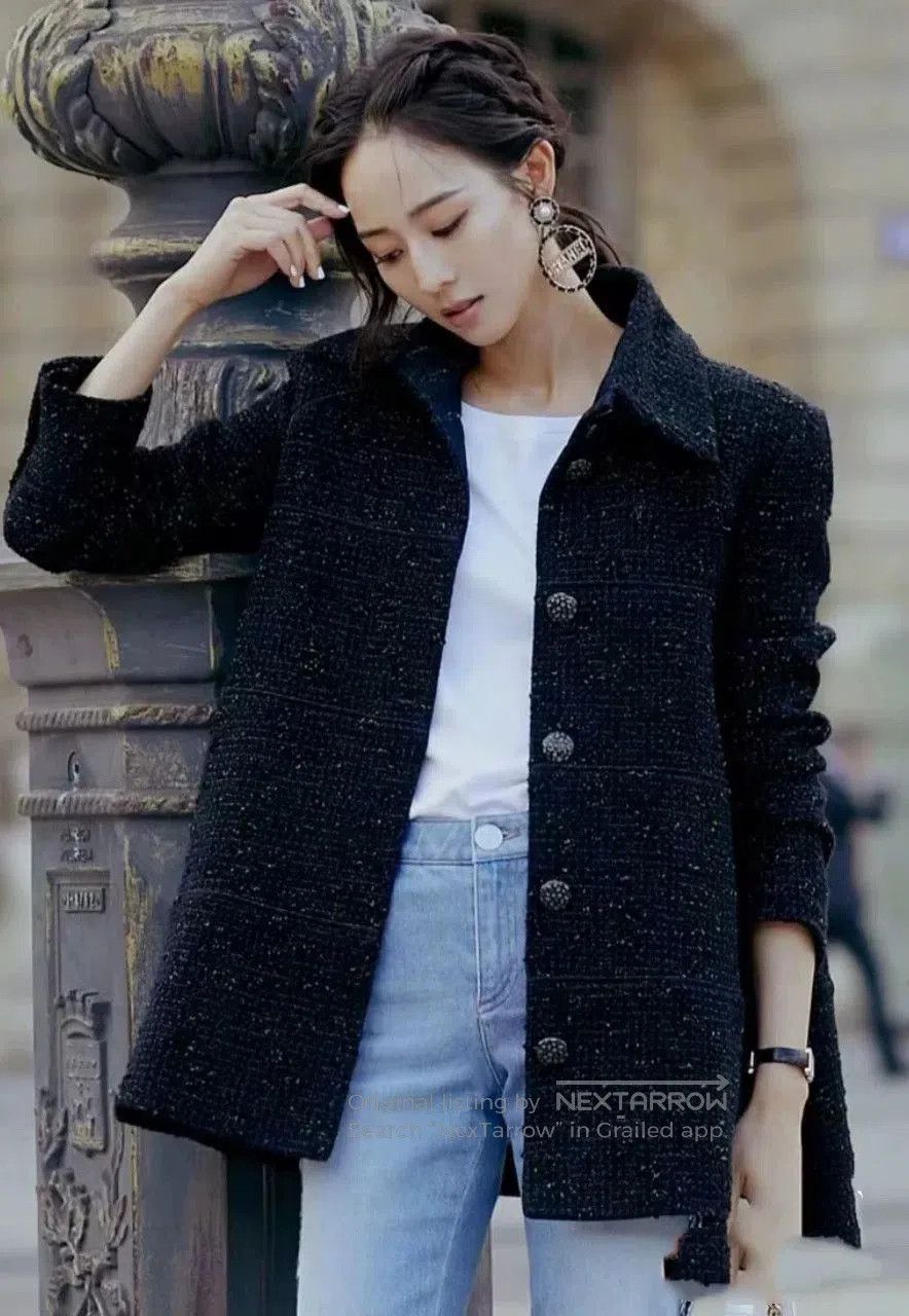 Chanel Chanel 18K Forest Tweed Jacket. Size XXS / US 00 / IT 34 - 1 Thumbnail