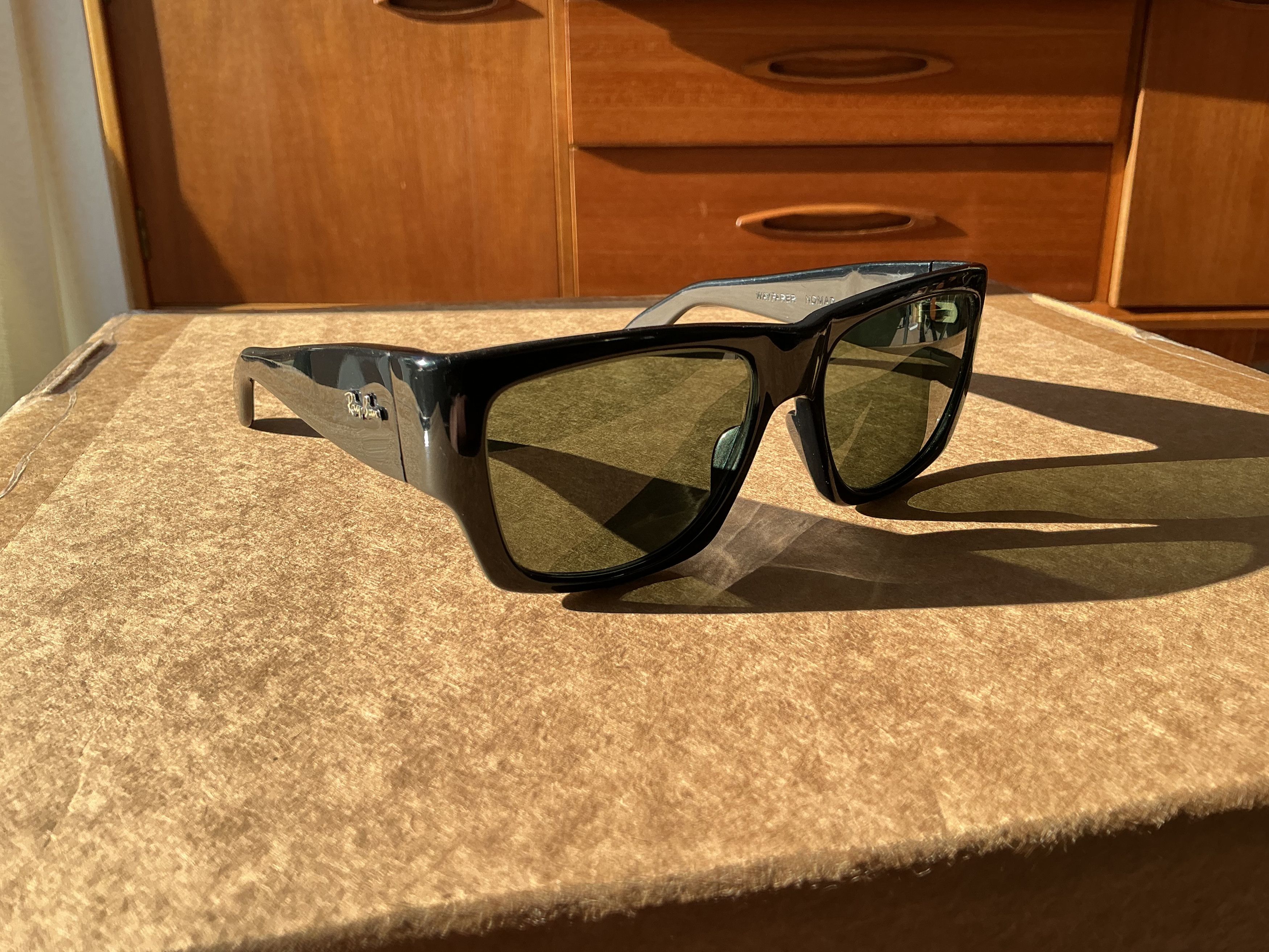 Bausch & Lomb × RayBan Very Rare Chunky RayBan B&L Wayfarer Nomad sunglasses Size ONE SIZE - 3 Thumbnail