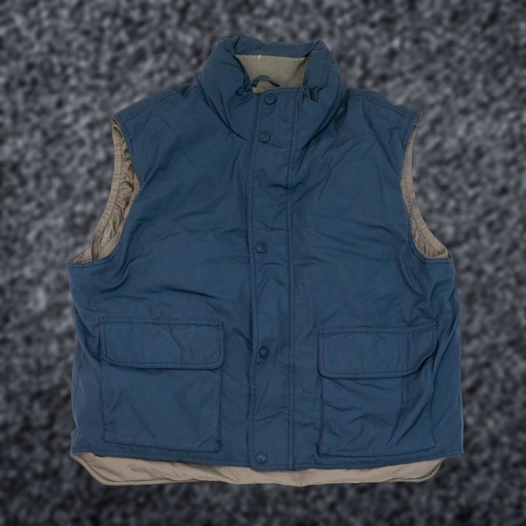 Vintage VINTAGE Cabela’s Goose Down Puffer Vest Blue Men’s XL Hunting Lined Size US XL / EU 56 / 4 - 1 Thumbnail