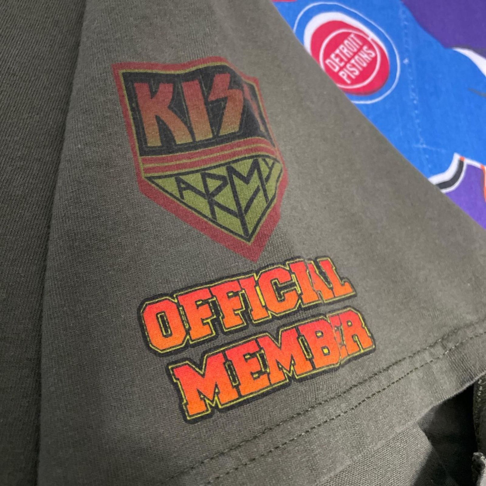 Band Tees × Vintage Kiss Army Official Member 40 Year Anniversary Tour Rock Tee Size US XL / EU 56 / 4 - 5 Thumbnail