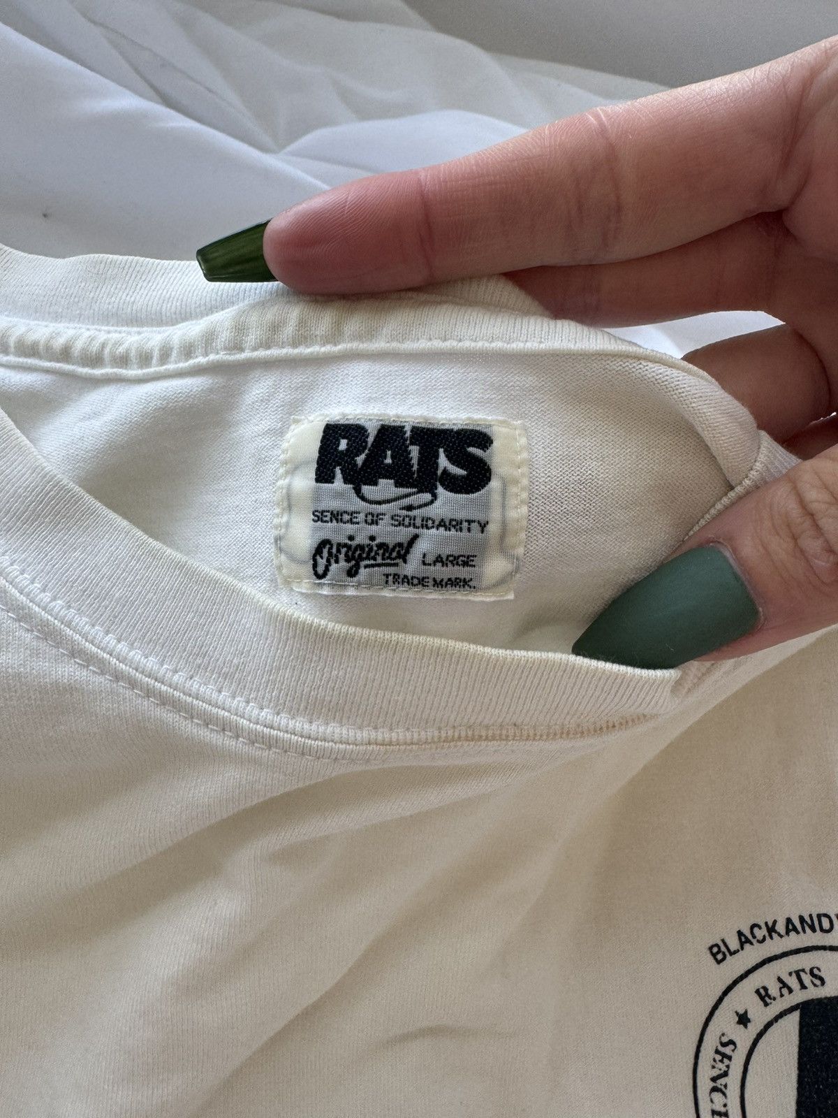 Japanese Brand japanese rats t shirt Size US L / EU 52-54 / 3 - 4 Thumbnail