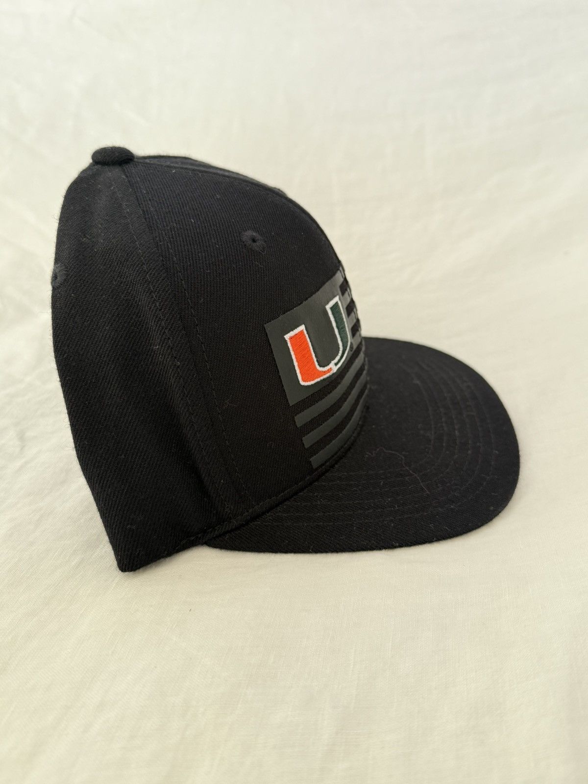 Other Miami Canes American Flag Hat Size ONE SIZE - 2 Thumbnail
