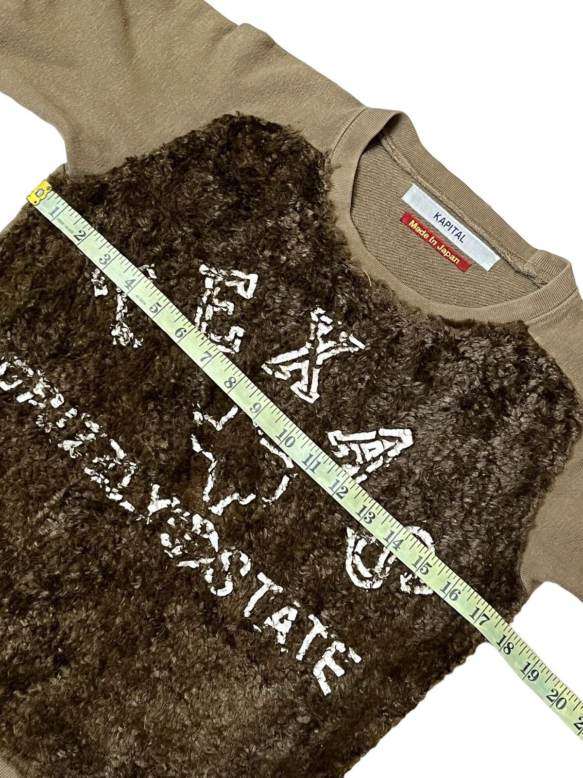 Kapital KAPITAL TEXAS GRIZZLY STATE CREWNECK SWEATSHIRT Size US S / EU 44-46 / 1 - 8 Thumbnail