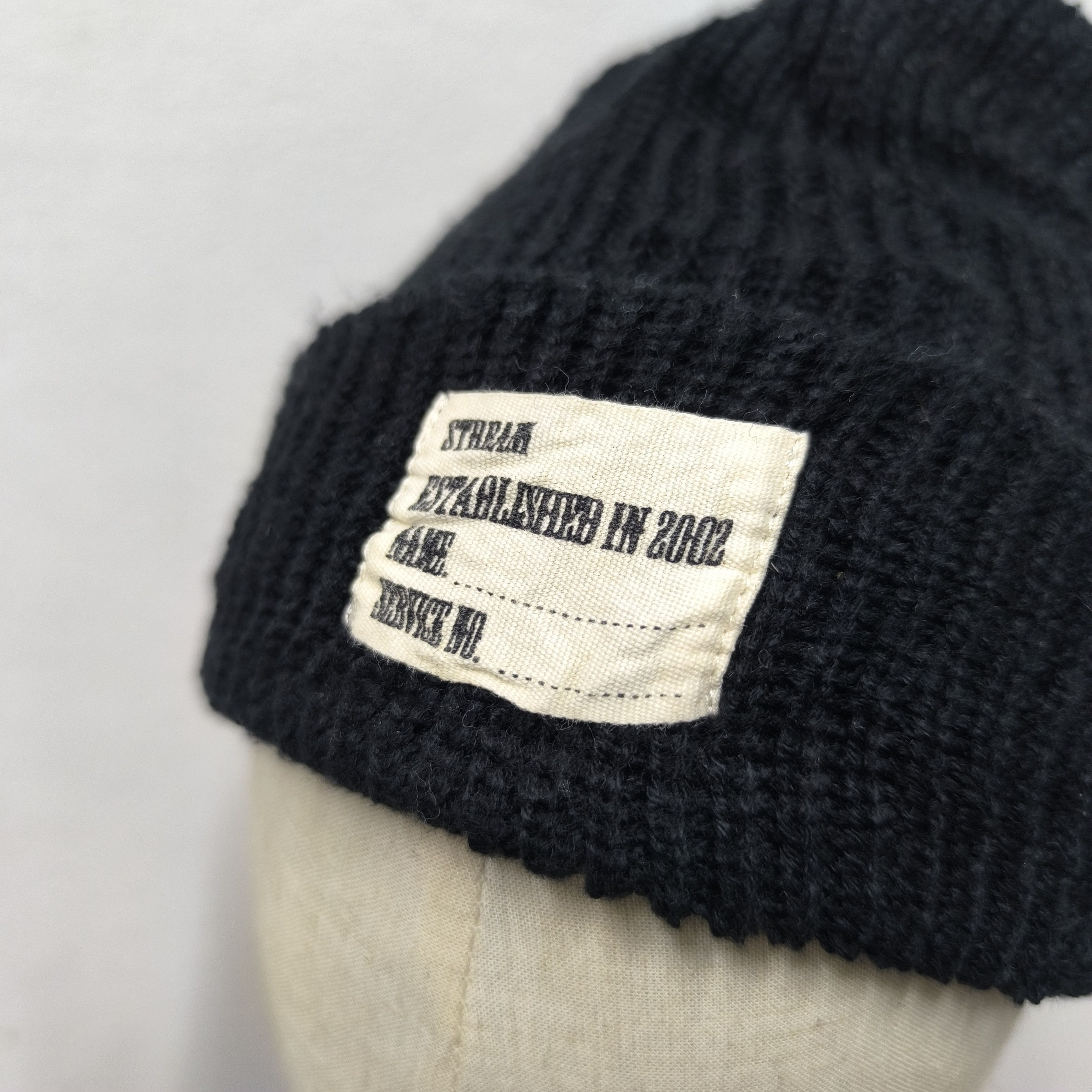Japanese Brand 💥 Stream military army department patch beanie hat Size ONE SIZE - 3 Thumbnail