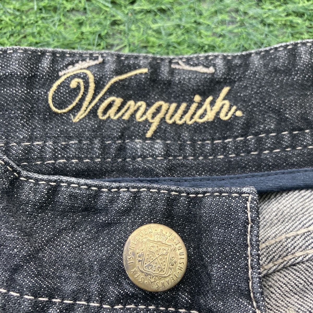 If Six Was Nine × Vanquish VANQUISH GOLD FLARED JEANS Size 30" / US 8 / IT 44 - 8 Thumbnail