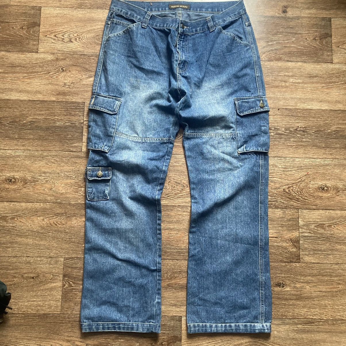 Vintage Vintage Cargo Baggy Jeans Y2k Style 