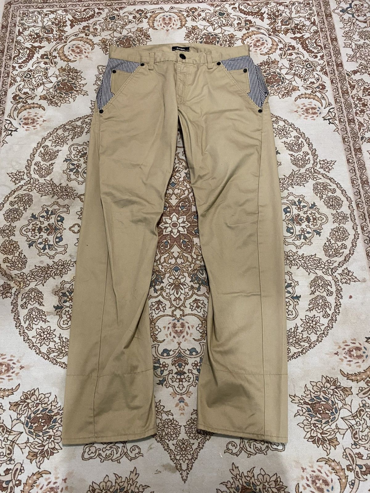 Japanese Brand × Vintage Vintage Double Focus Japan Camo Pocket Pants Size US 34 / EU 50 - 4 Thumbnail