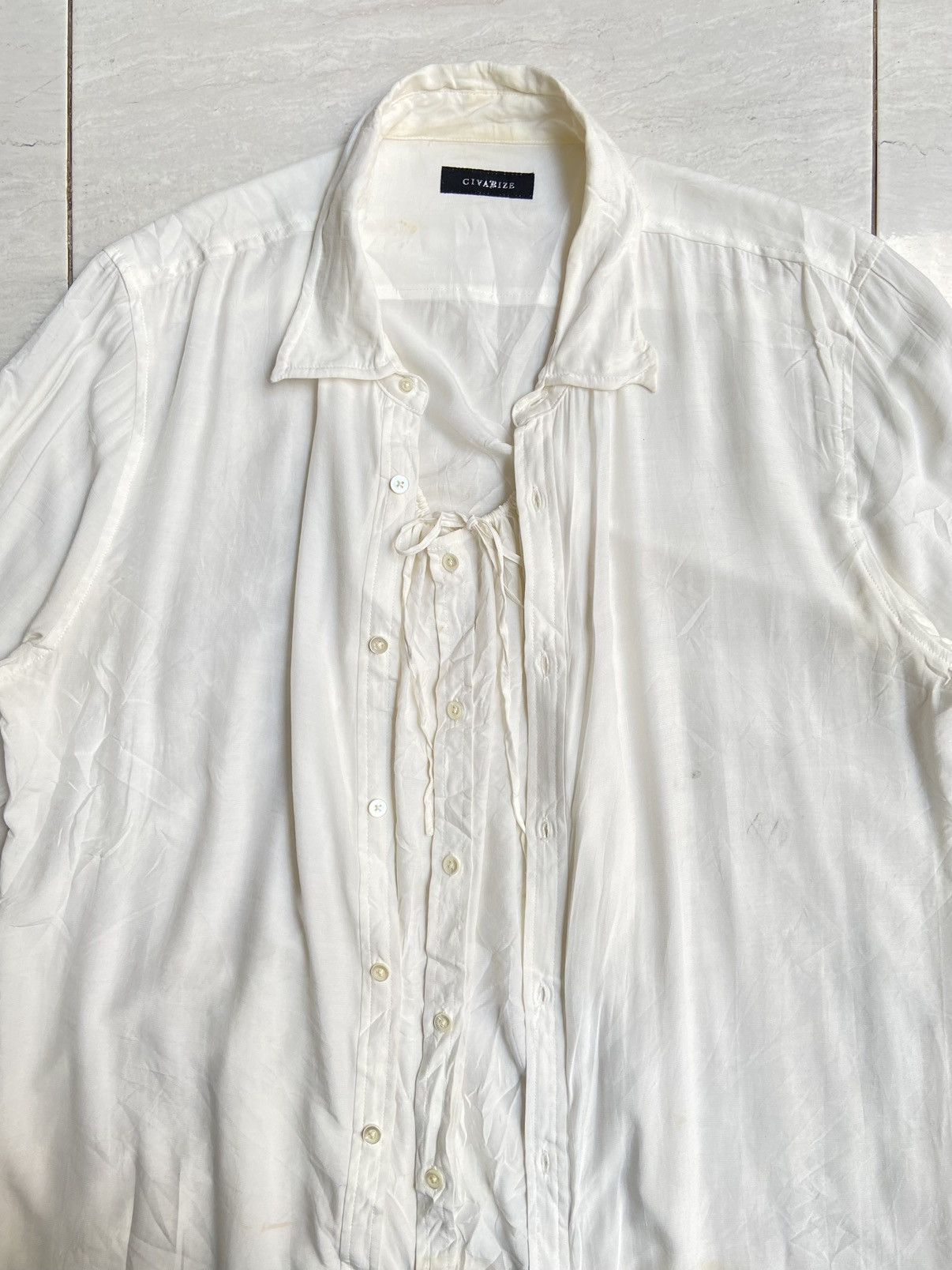 CIVARIZE CIVARIZE White Shirt Size US L / EU 52-54 / 3 - 13 Thumbnail
