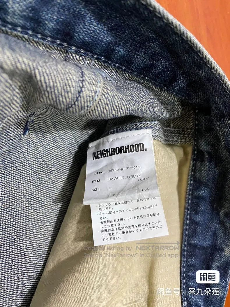 Neighborhood Neighborhood size L Denim Pants, Yellow Mud Wash and Distr Size US 27 - 5 Thumbnail