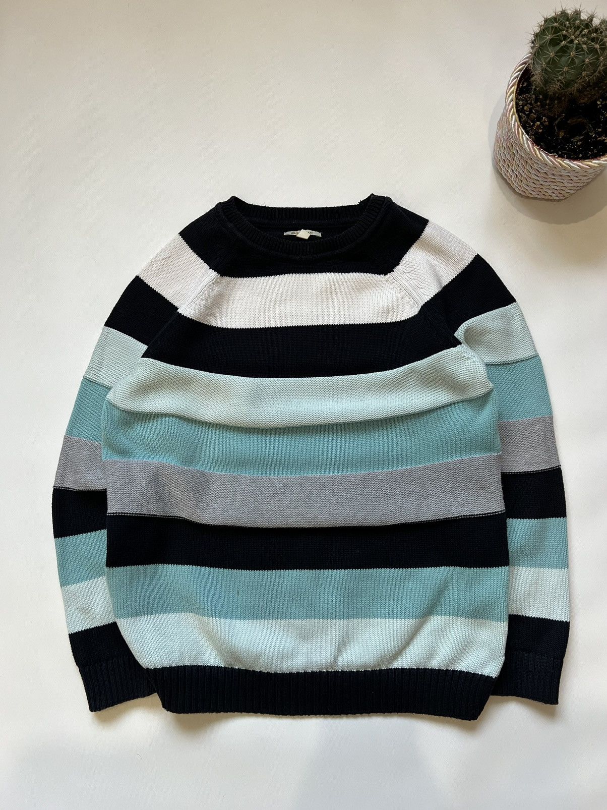 Barbour Barbour Striped Knitted Sweater Size US S / EU 44-46 / 1 - 1 Thumbnail