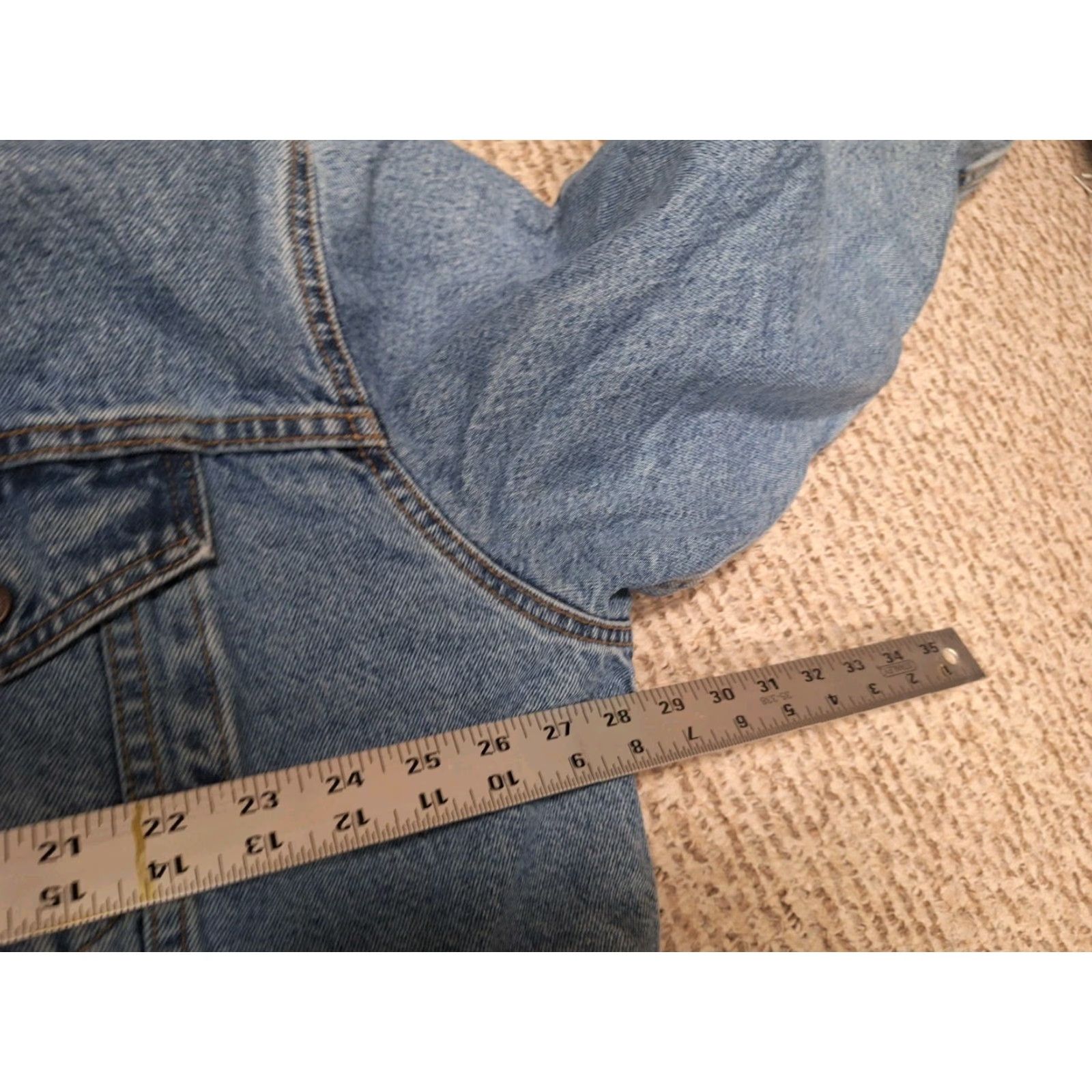Levi's Levi's Jacket Sherpa Trucker Men XL Denim Blue Rock Casual Active Size US XL / EU 56 / 4 - 5 Thumbnail