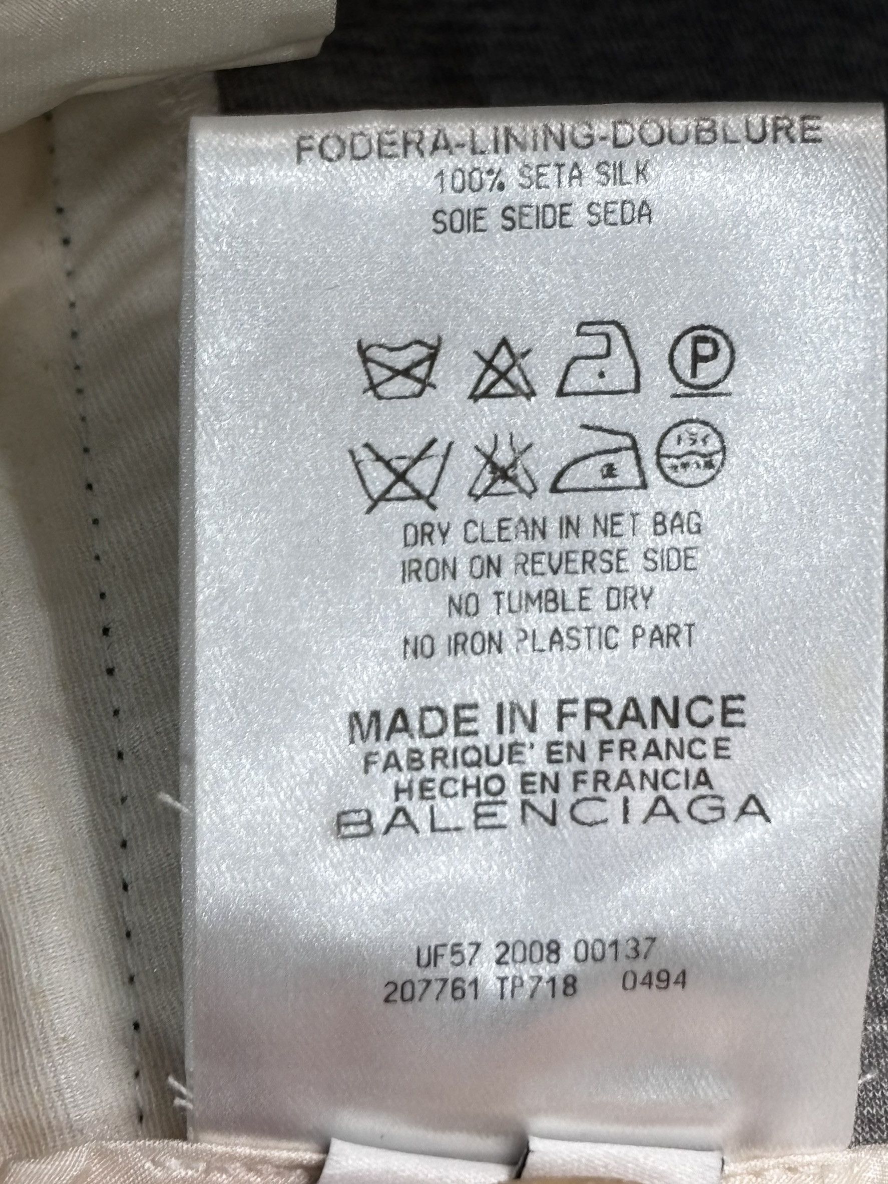 Balenciaga Balenciaga Black Trousers with Leather Waistband Size 27" / US 4 / IT 40 - 4 Thumbnail