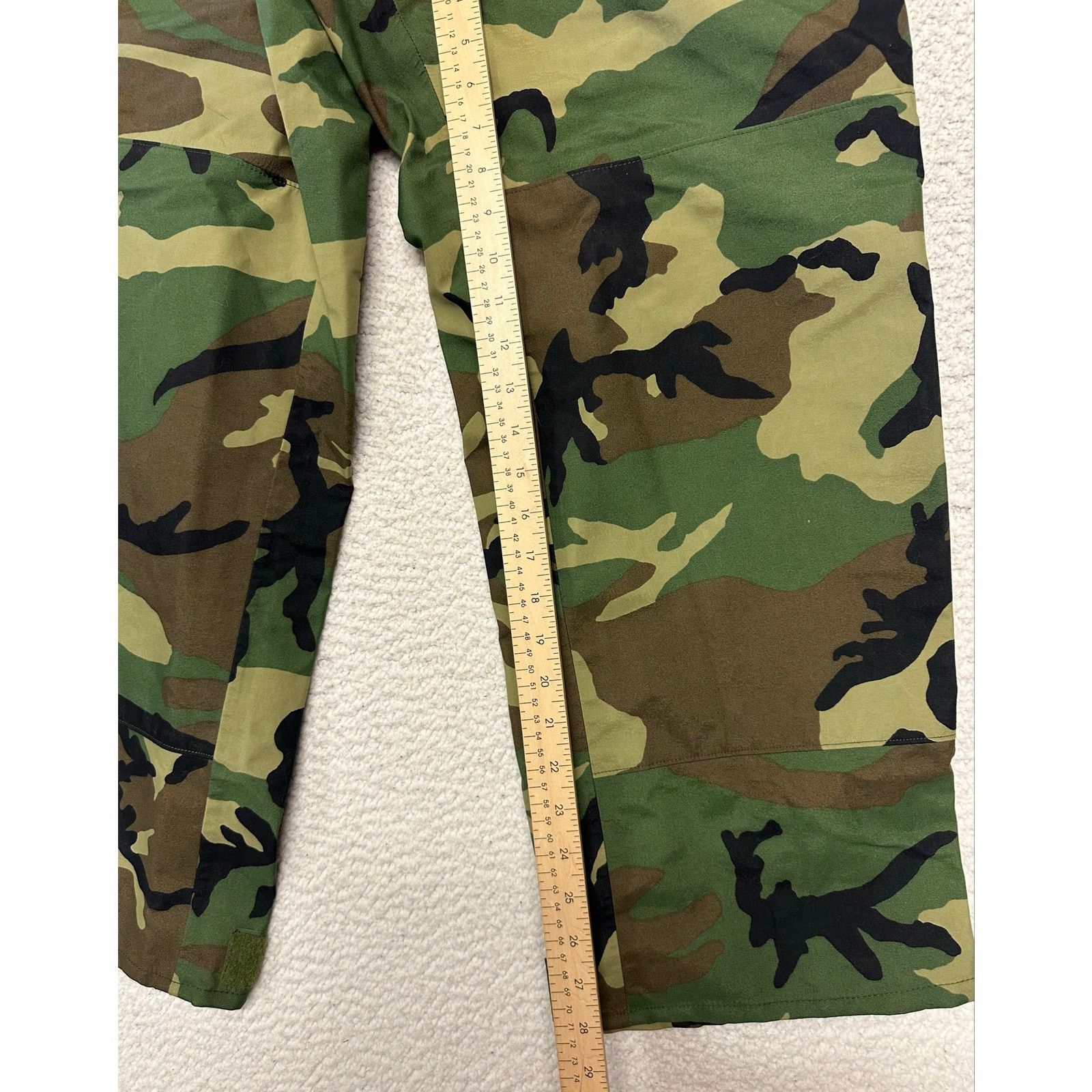 Other US Army Goretex Trousers Cold Weather Woodland Camo Pants S Size US 30 / EU 46 - 2 Thumbnail