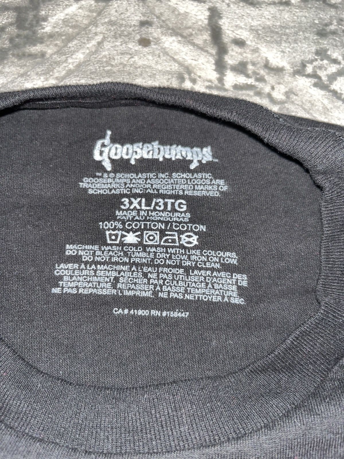 Vintage GOOSEBUMPS TEE Size US XXL / EU 58 / 5 - 2 Thumbnail