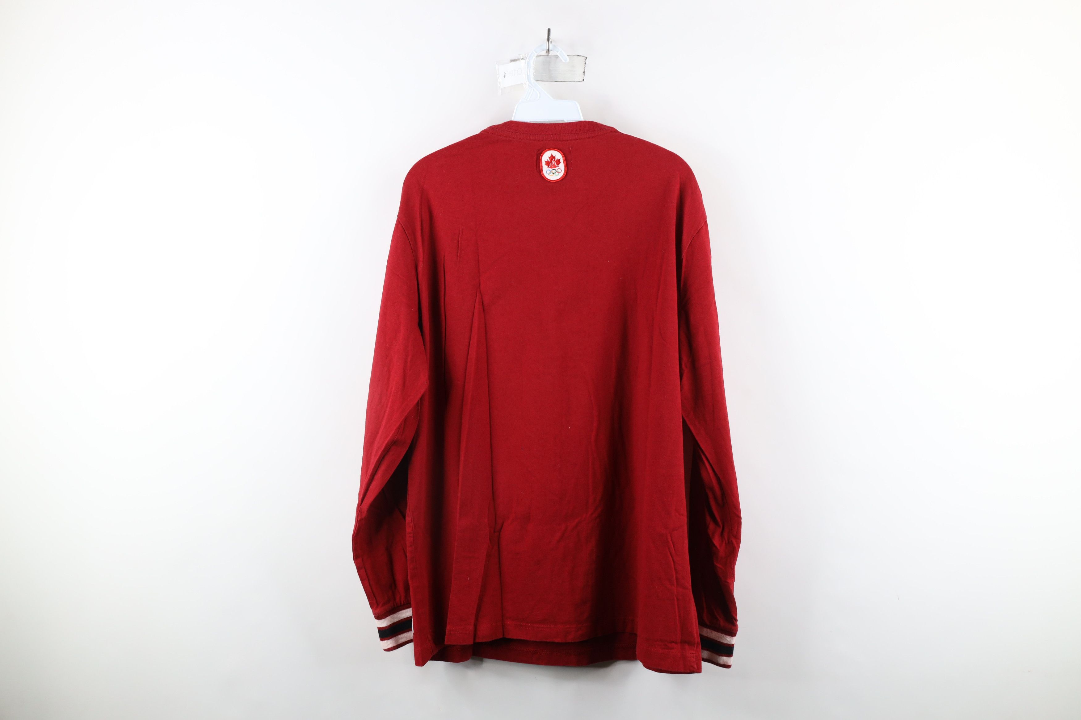 Hudson × Vintage Hudsons Bay Co Team Canada Olympics Long Sleeve T-Shirt Size US L / EU 52-54 / 3 - 13 Thumbnail
