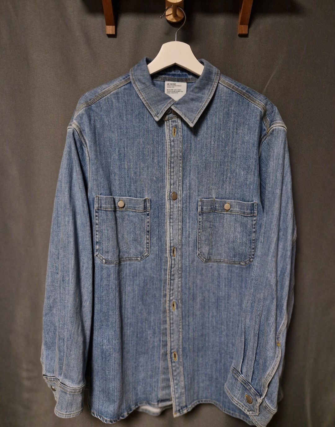 Hed Mayner Denim shirt Size US S / EU 44-46 / 1 - 1 Thumbnail