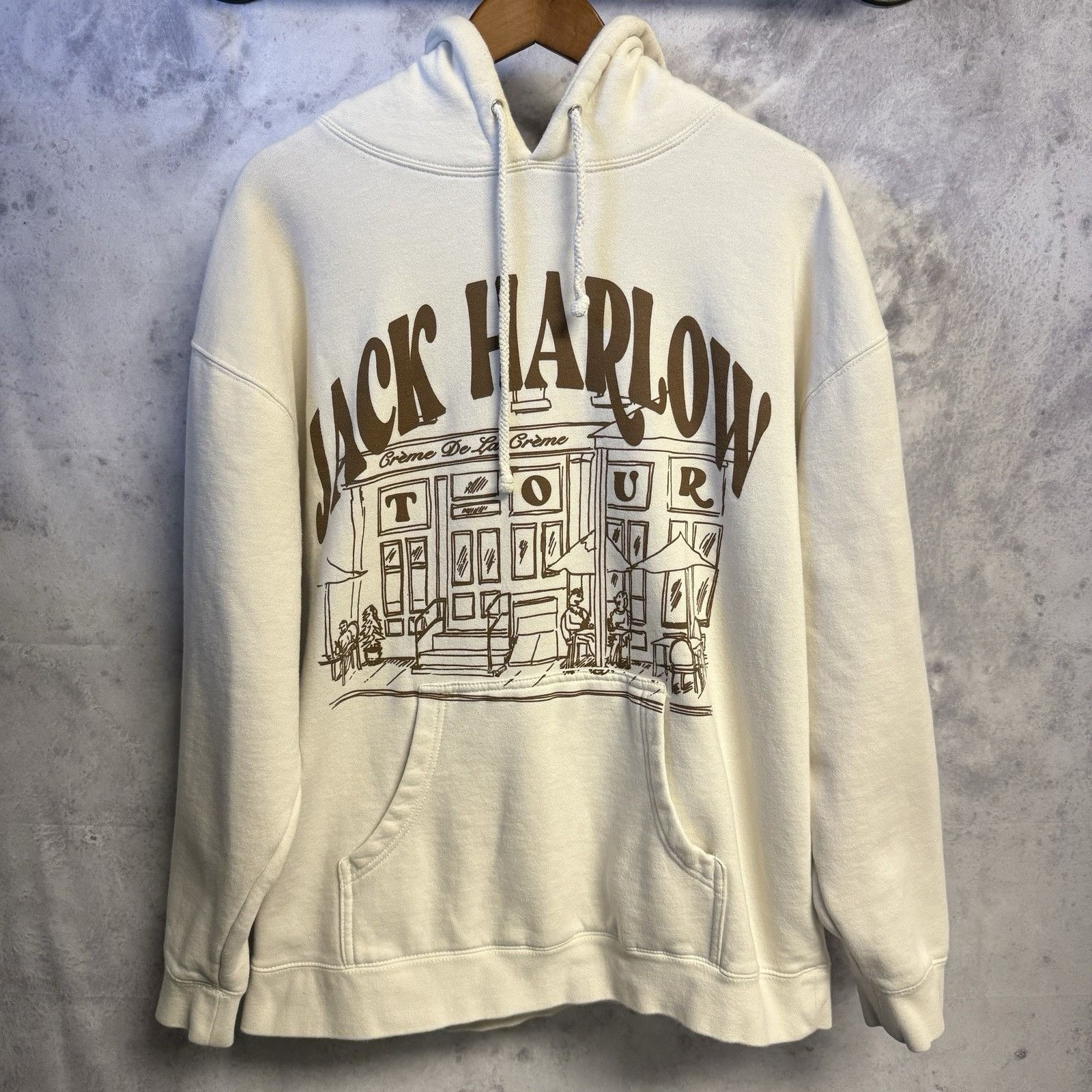 Rap Tees Jack Harlow Creme de la Creme Tour Hoodie Sweatshirt XL 25.5 Size US XL / EU 56 / 4 - 1 Thumbnail