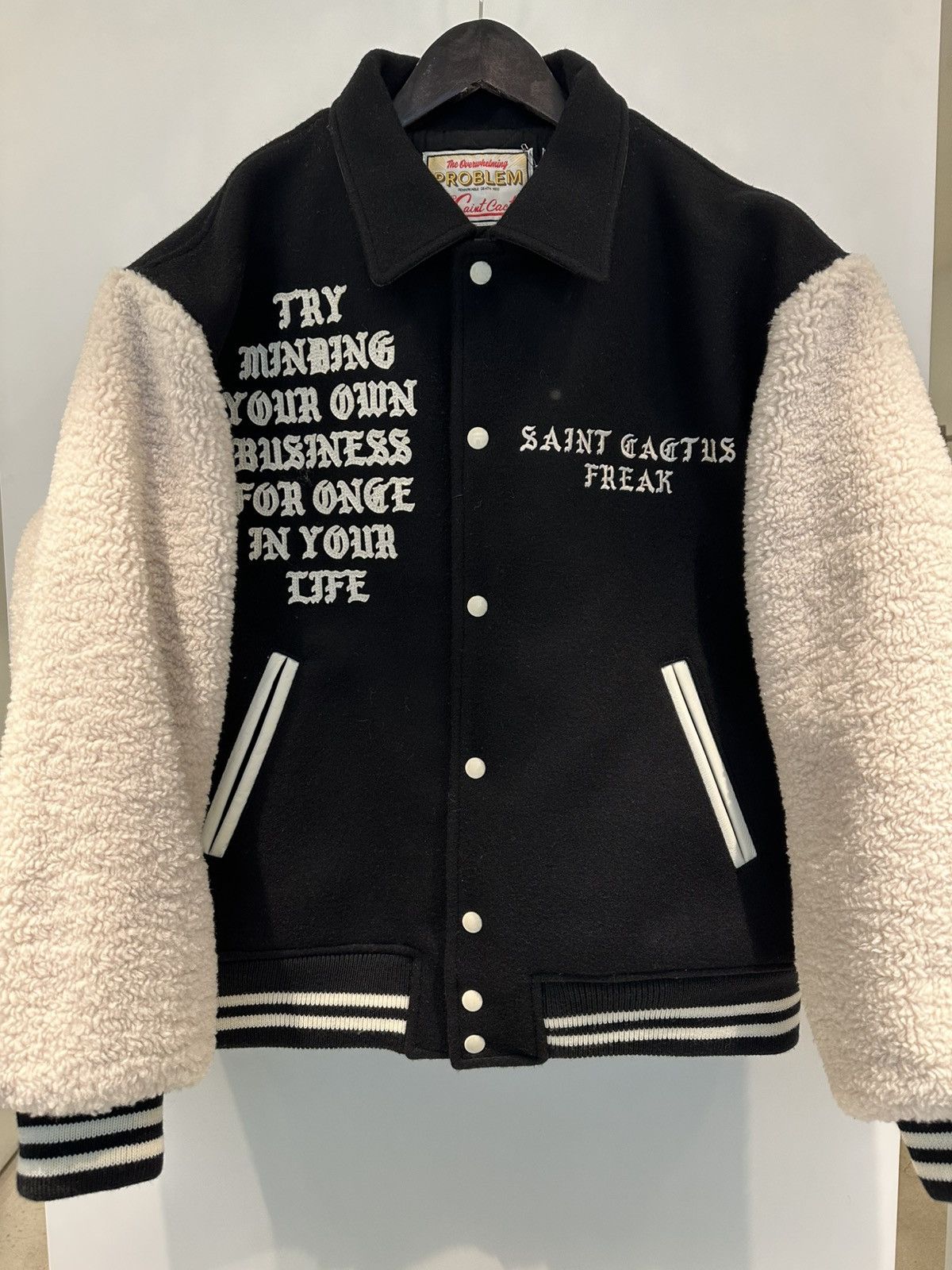 休日限定 MA-1 Damaged Michael Saint Michael Saint Size: Grailed | L ウェア