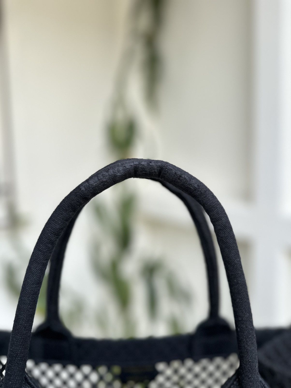 Dior Christian Dior mesh black tote bag Size ONE SIZE - 2 Thumbnail