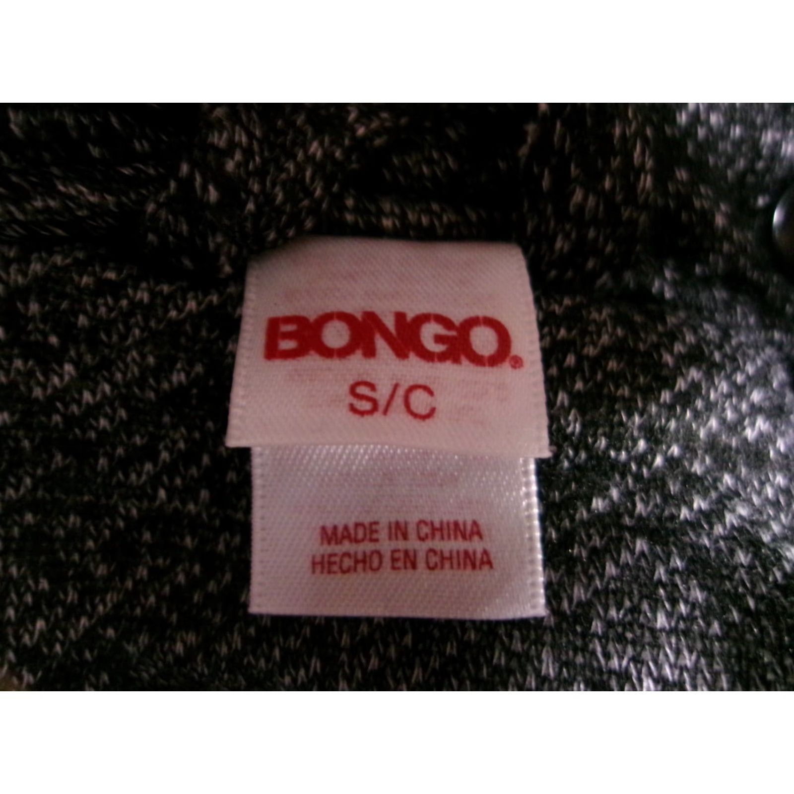 Vintage Bongo Pea Coat Women Small Gray Double Breasted Removable Hood Classic 90s Prep Size S / US 4 / IT 40 - 6 Thumbnail