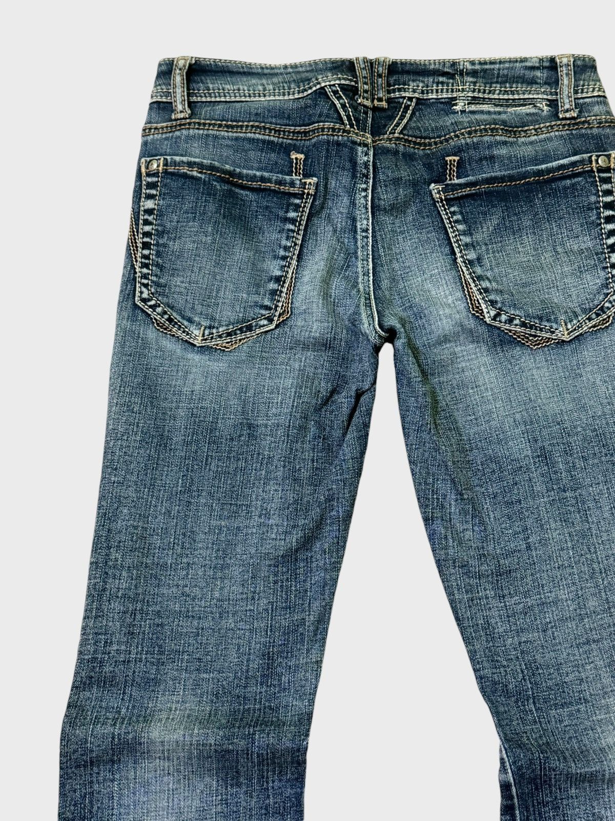 Designer × Marithe + Francois Girbaud SKINNY RARE LEGS MARITHE FRANCOIS GIRBAUD LOW RISE DENIM Size US 28 / EU 44 - 11 Thumbnail