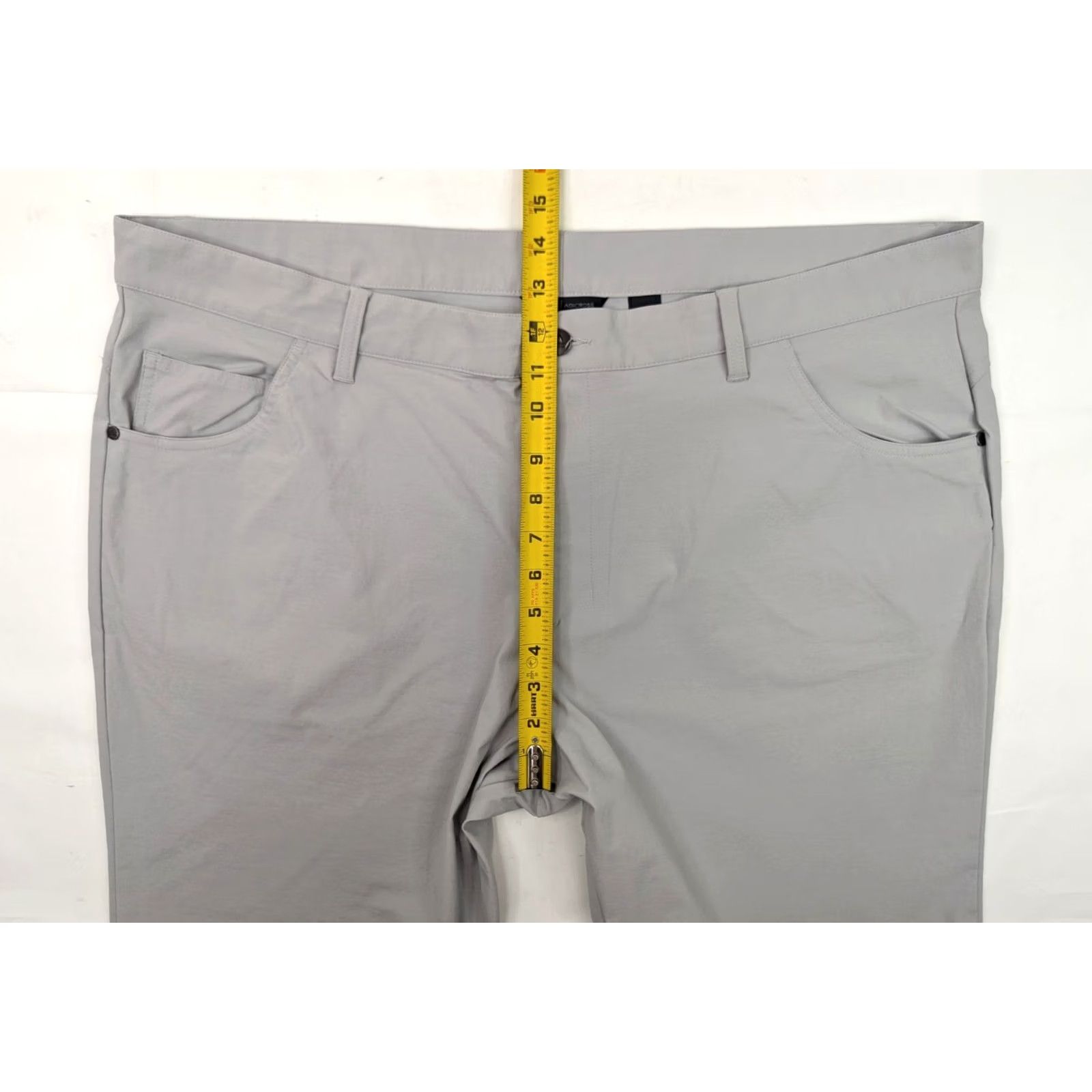Adidas Adidas Adicross Beyond 18 Golf Pants Men Gray 42x32 Regular Stretch Performance 90s City logo USA Pants Mens Size US 43 - 4 Thumbnail