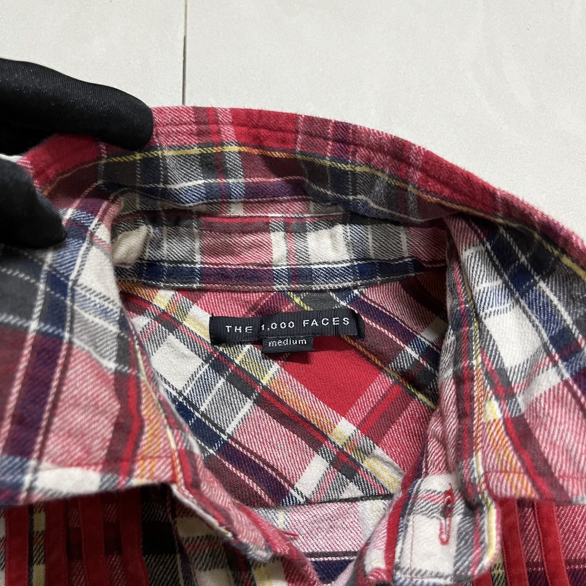Japanese Brand × Montage × Vintage Montage Japan Plaid Stripes Shirt Size US M / EU 48-50 / 2 - 7 Thumbnail