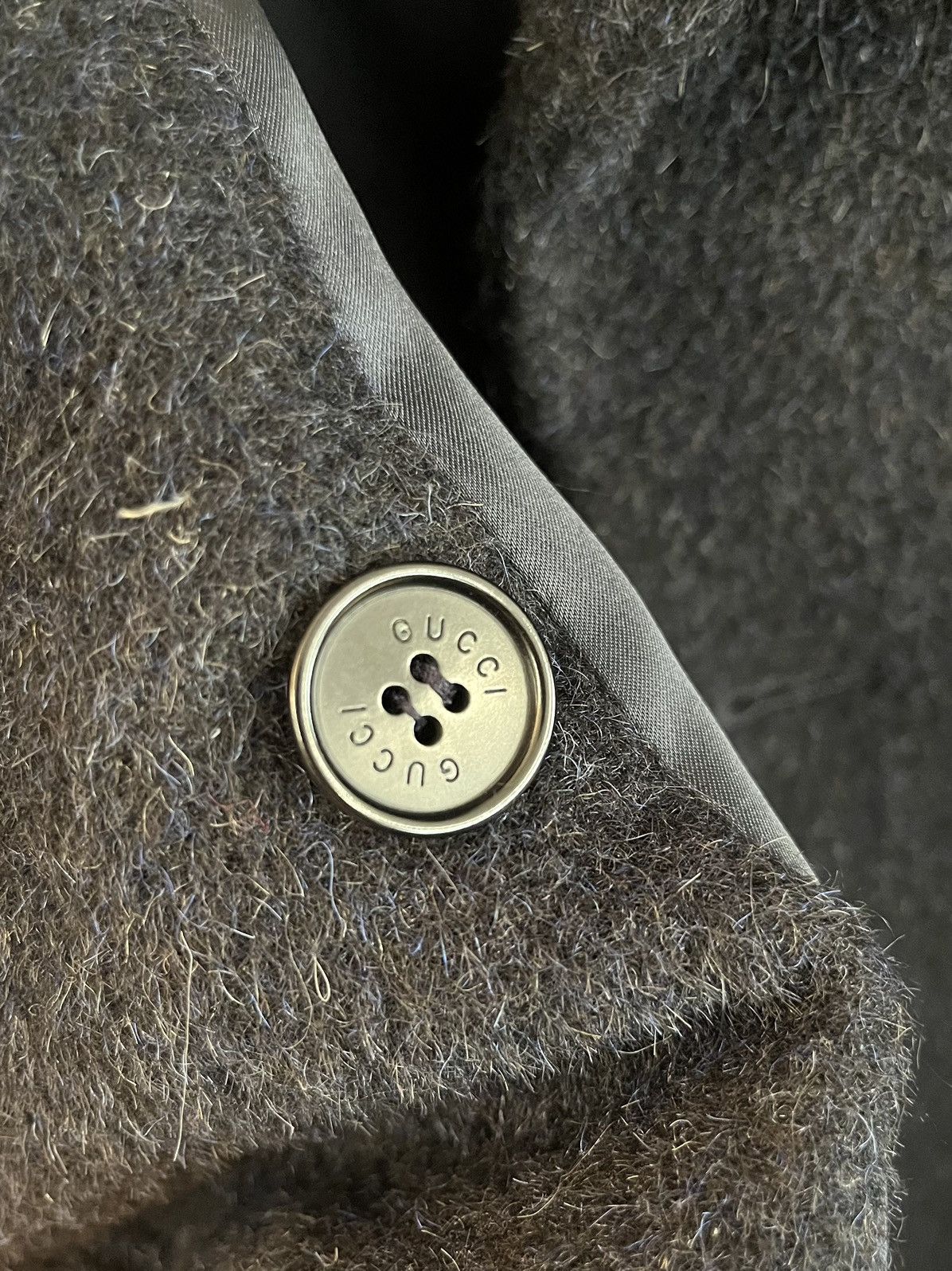 Gucci × Tom Ford GUCCI TOM FORD 1995 Alpaca Coat Size M / US 6-8 / IT 42-44 - 6 Thumbnail