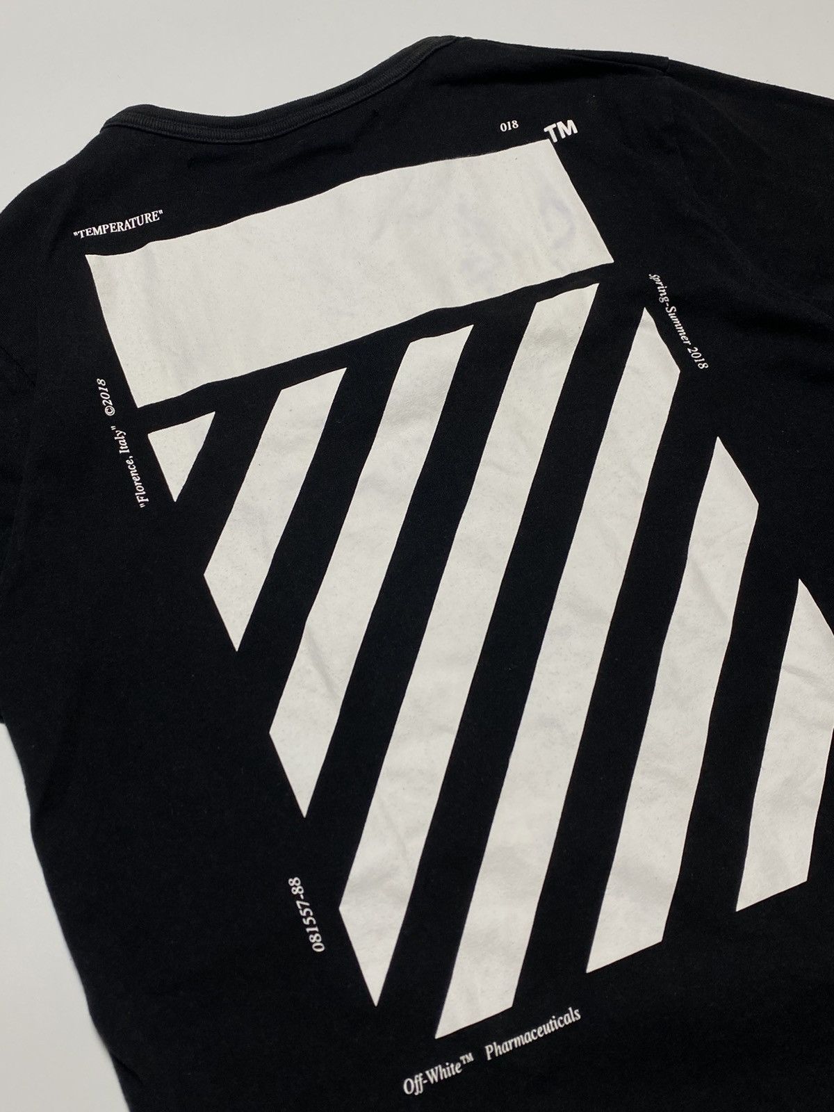 Off-White Off-White Temperature T-Shirt Size US S / EU 44-46 / 1 - 7 Thumbnail