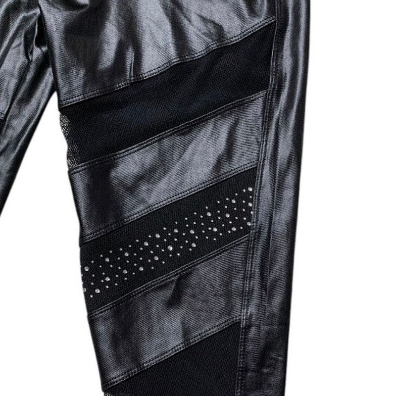 Joe Boxer JOE BOXER Women's Size 14/16 Diamond Mesh Legging Pants Size 24" / US 00 / IT 34 - 3 Thumbnail