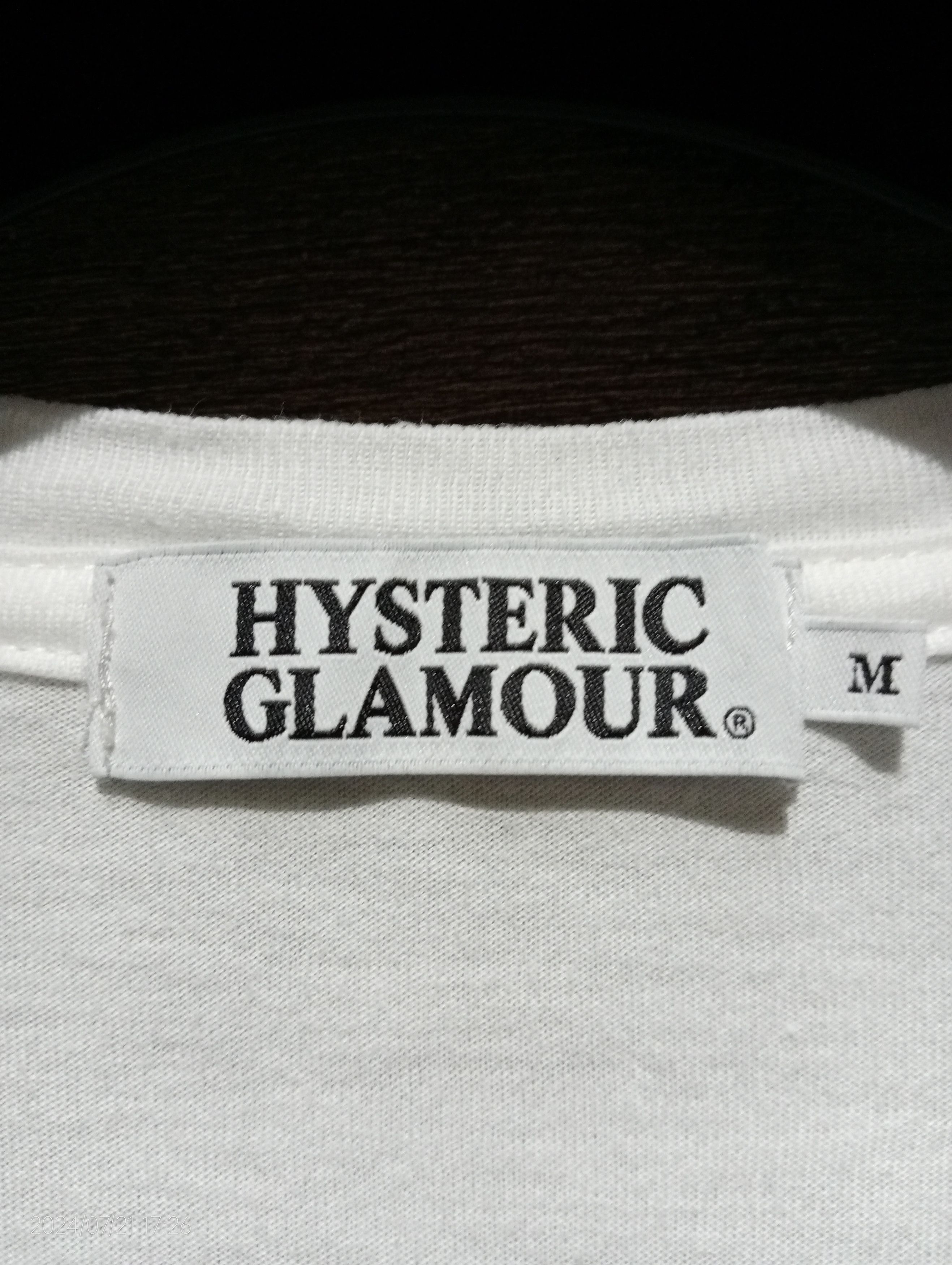 Hysteric Glamour Hysteric Glamour I Just Can't Get Enough 3Q Sleeve Tee Size US M / EU 48-50 / 2 - 2 Thumbnail