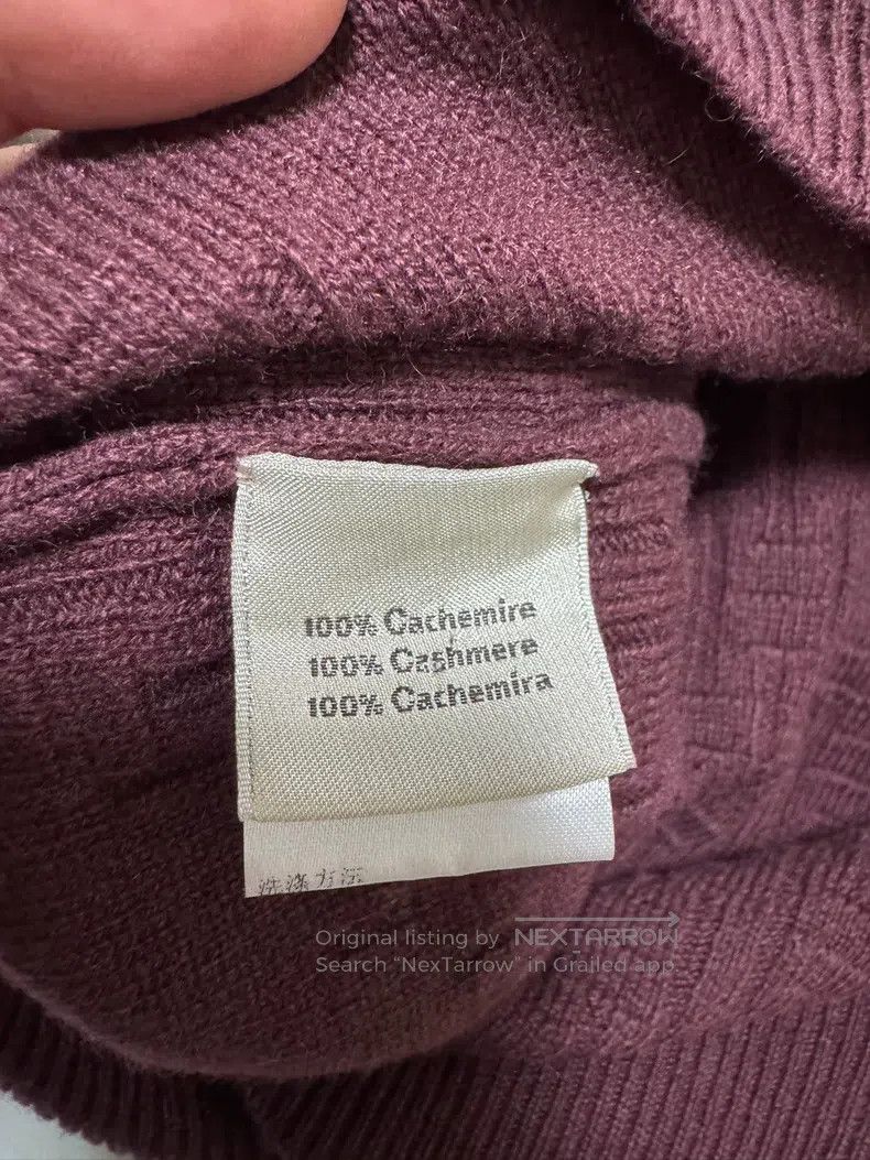 Hermes Hermes Cashmere Cardigan, 100% Goat Cashmere Size US S / EU 44-46 / 1 - 8 Thumbnail
