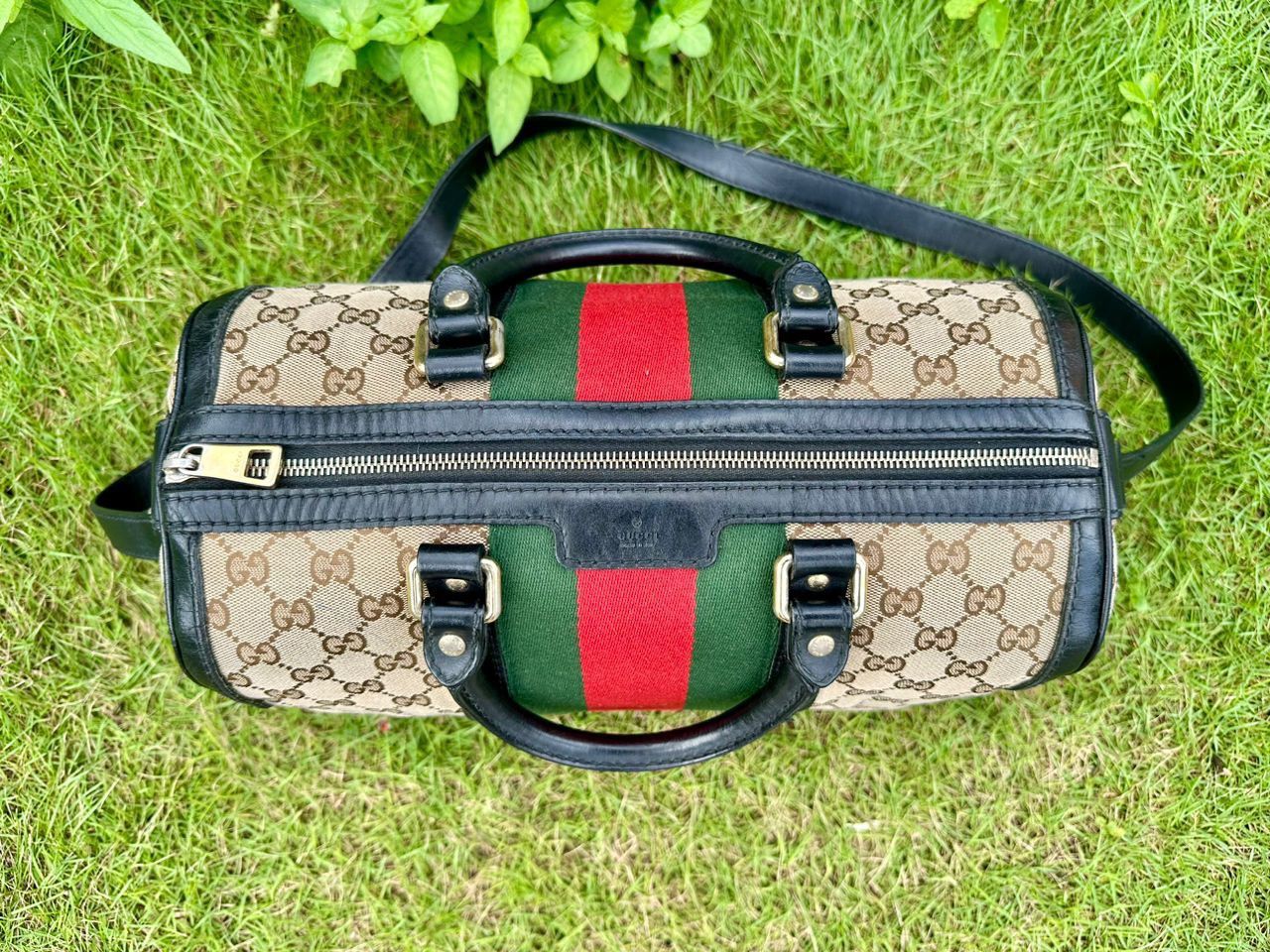 Gucci Authentic Gucci Monogram GG Boston Bag Size ONE SIZE - 6 Thumbnail