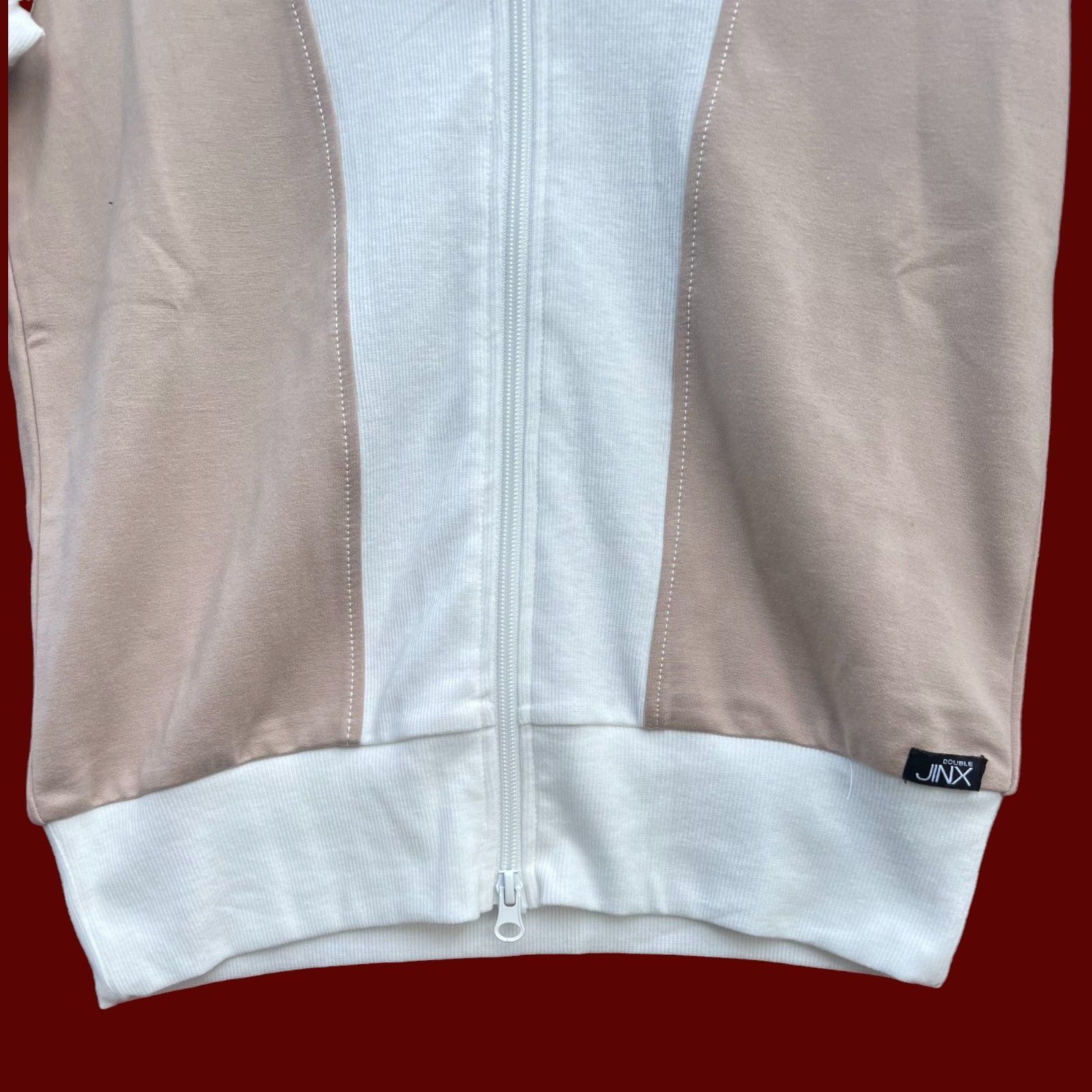 Other Double Jinx - Women's Color Block Turtleneck Sweatshirt - Be Size XS / US 0-2 / IT 36-38 - 13 Thumbnail