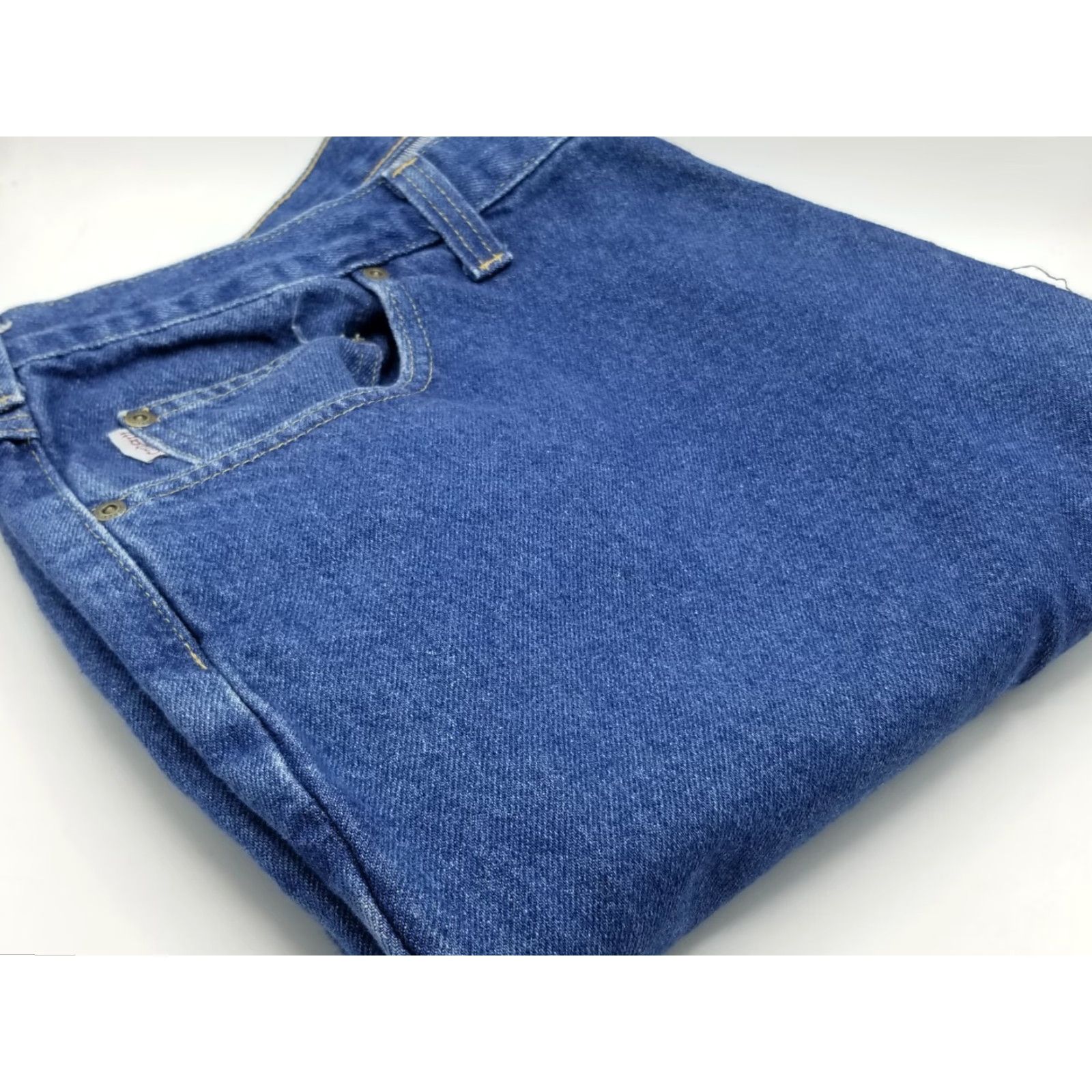 Carhartt VINTAGE? Wait, Carhartt Relaxed Fit Jeans 40 x 32 381-83 Work Blue Denim Dungarees Size US 40 / EU 56 - 2 Thumbnail