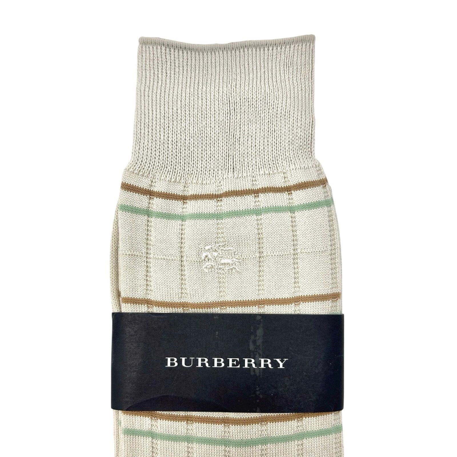 Burberry Burberry Striped Dress Socks Size ONE SIZE - 2 Thumbnail