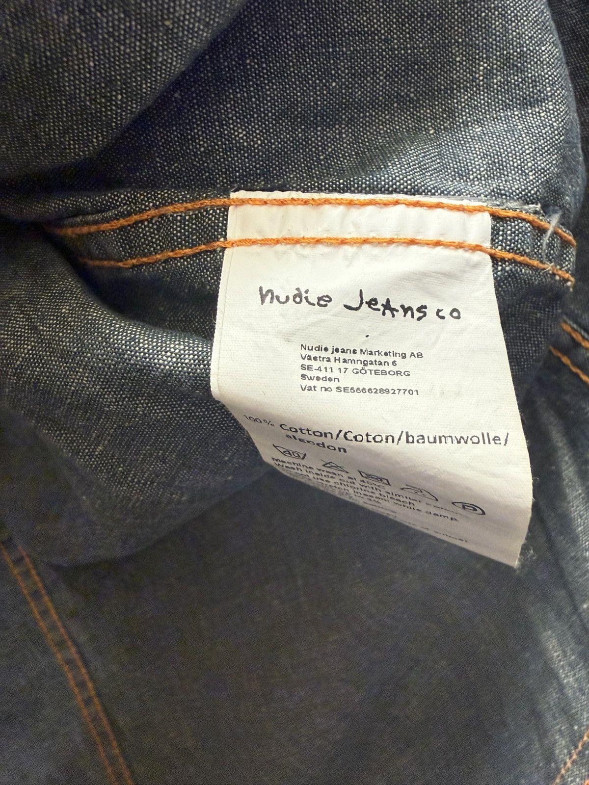 Nudie Jeans Nudie Jeans Co. Denim Shirt XL Size US XL / EU 56 / 4 - 8 Thumbnail