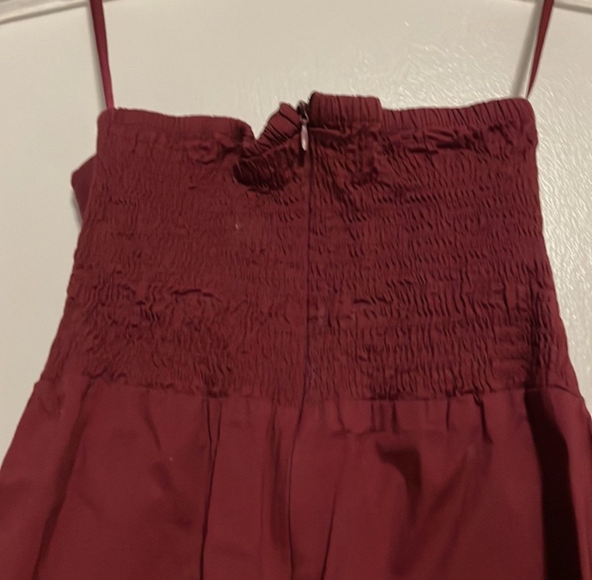 rue21 Rue21 Red Strapless Dress Size M / US 6-8 / IT 42-44 - 4 Thumbnail