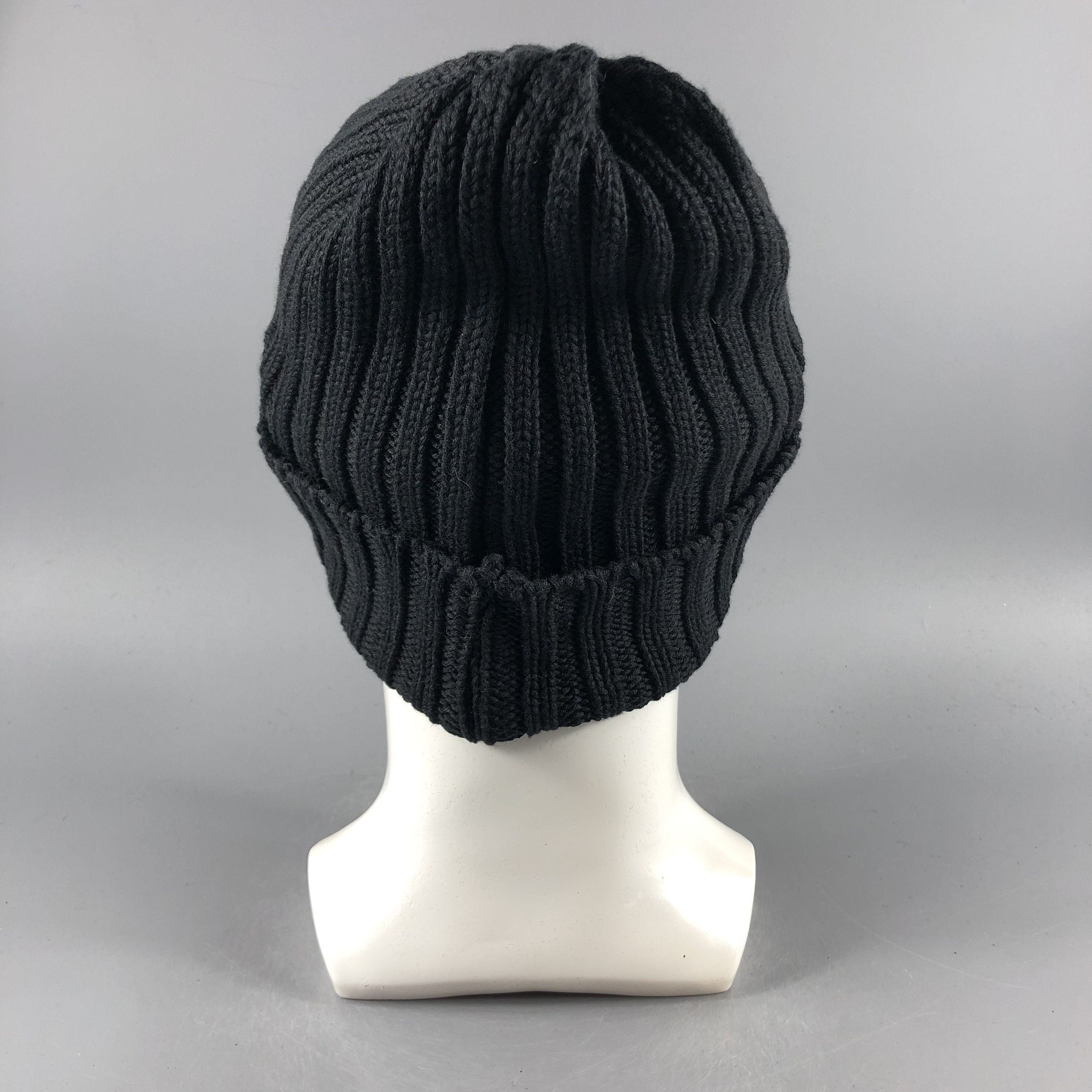 Vintage Black Rebel Standard Beanie Snow Hat Snow Cap -D814 Size ONE SIZE - 2 Thumbnail