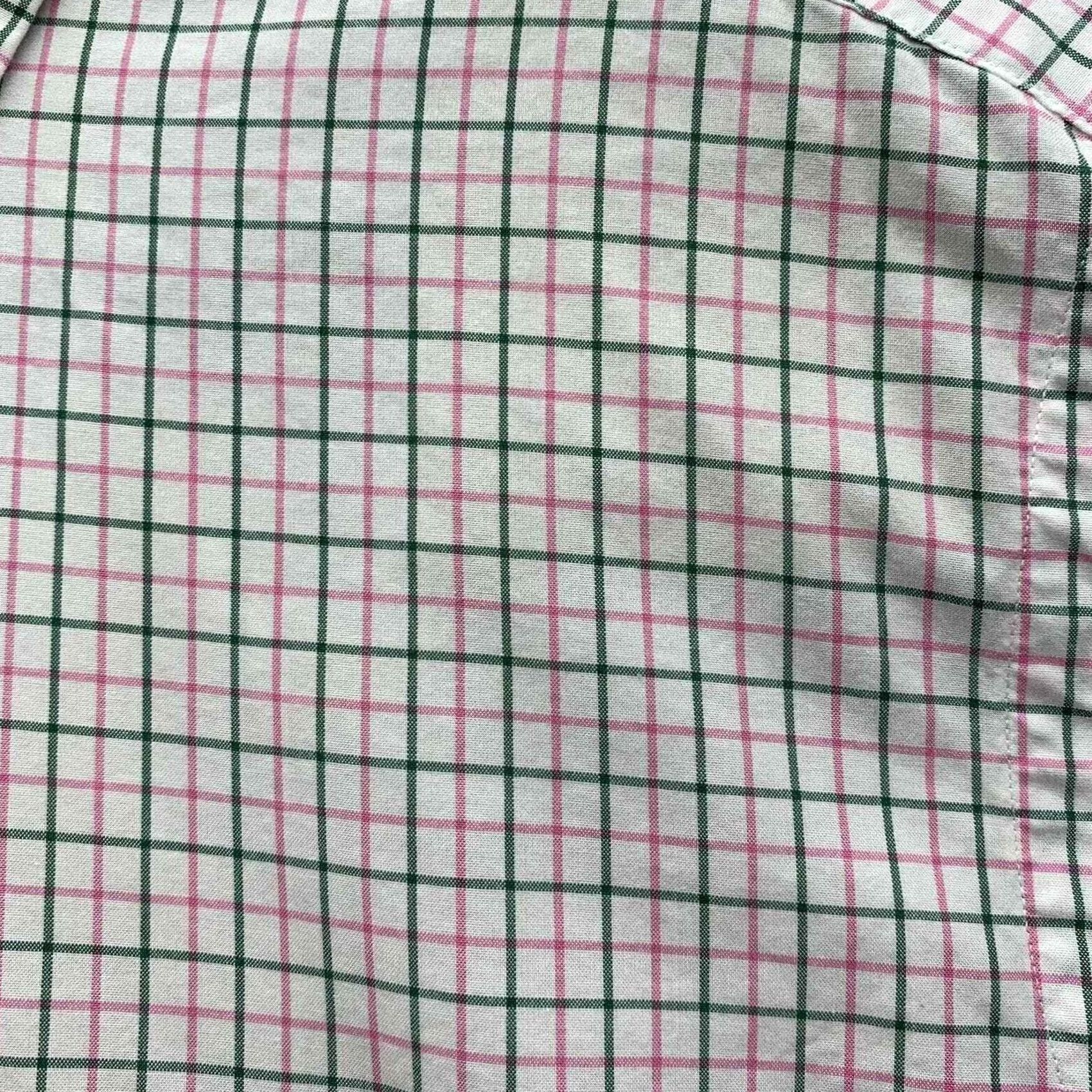 Ralph Lauren Ralph Lauren Shirt Mens Medium M Classic Fit Check Preppy Pink Green Size US M / EU 48-50 / 2 - 4 Thumbnail
