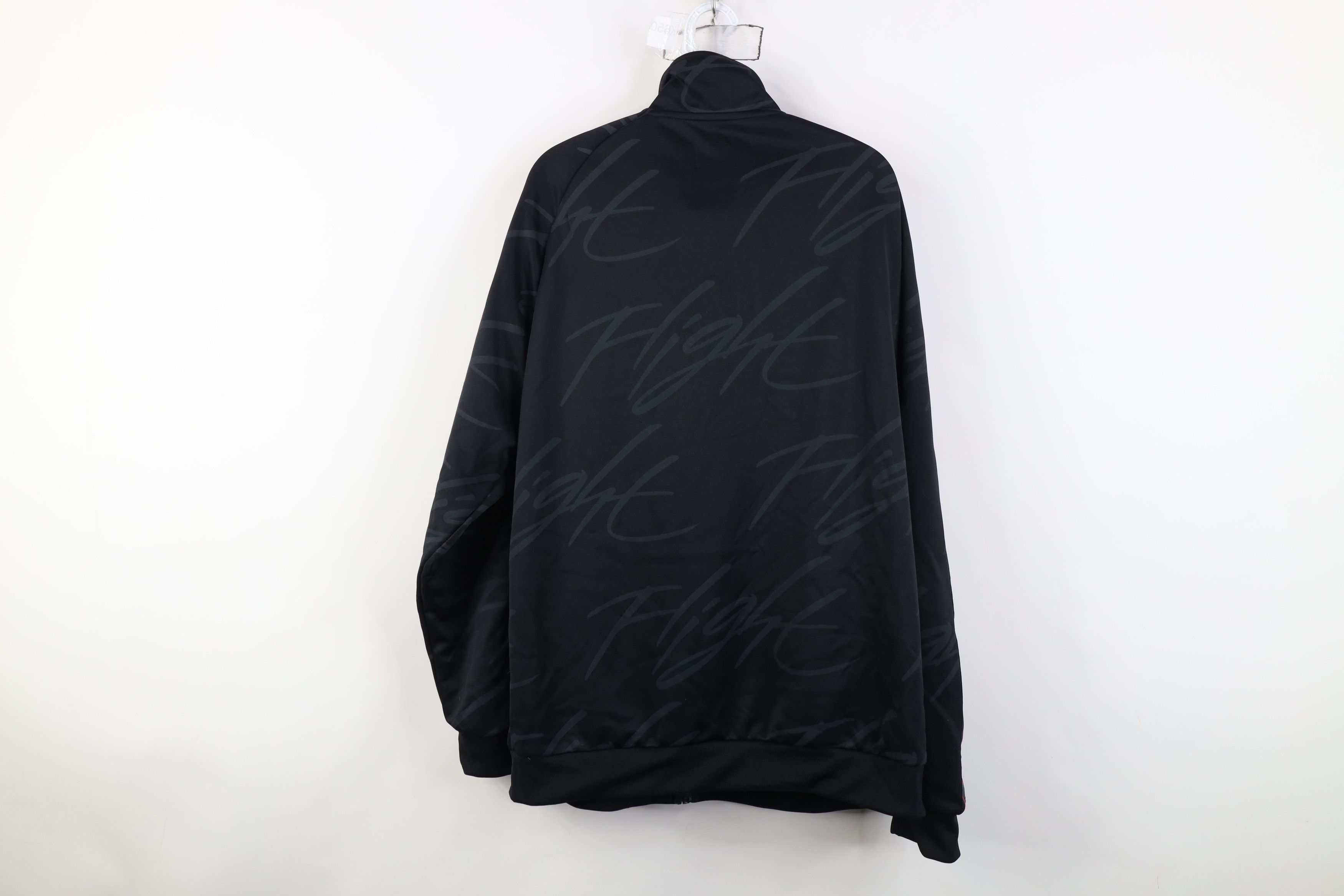 Nike Nike Air Jordan Tricot Flight Jumpman Full Zip Track Jacket Size US XL / EU 56 / 4 - 13 Thumbnail