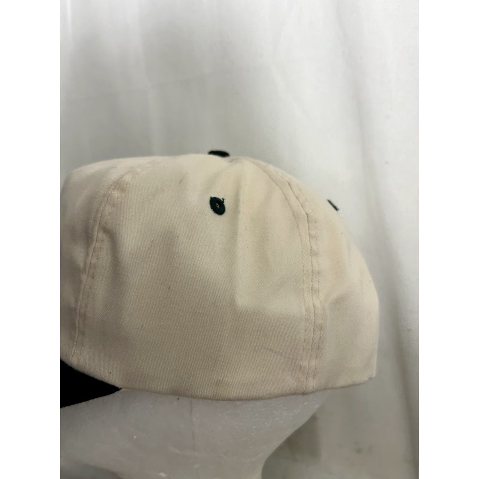 Vintage VINTAGE Fitzgeralds Casino SnapBack Hat 200 Green Beige Adjustable Size ONE SIZE - 6 Thumbnail
